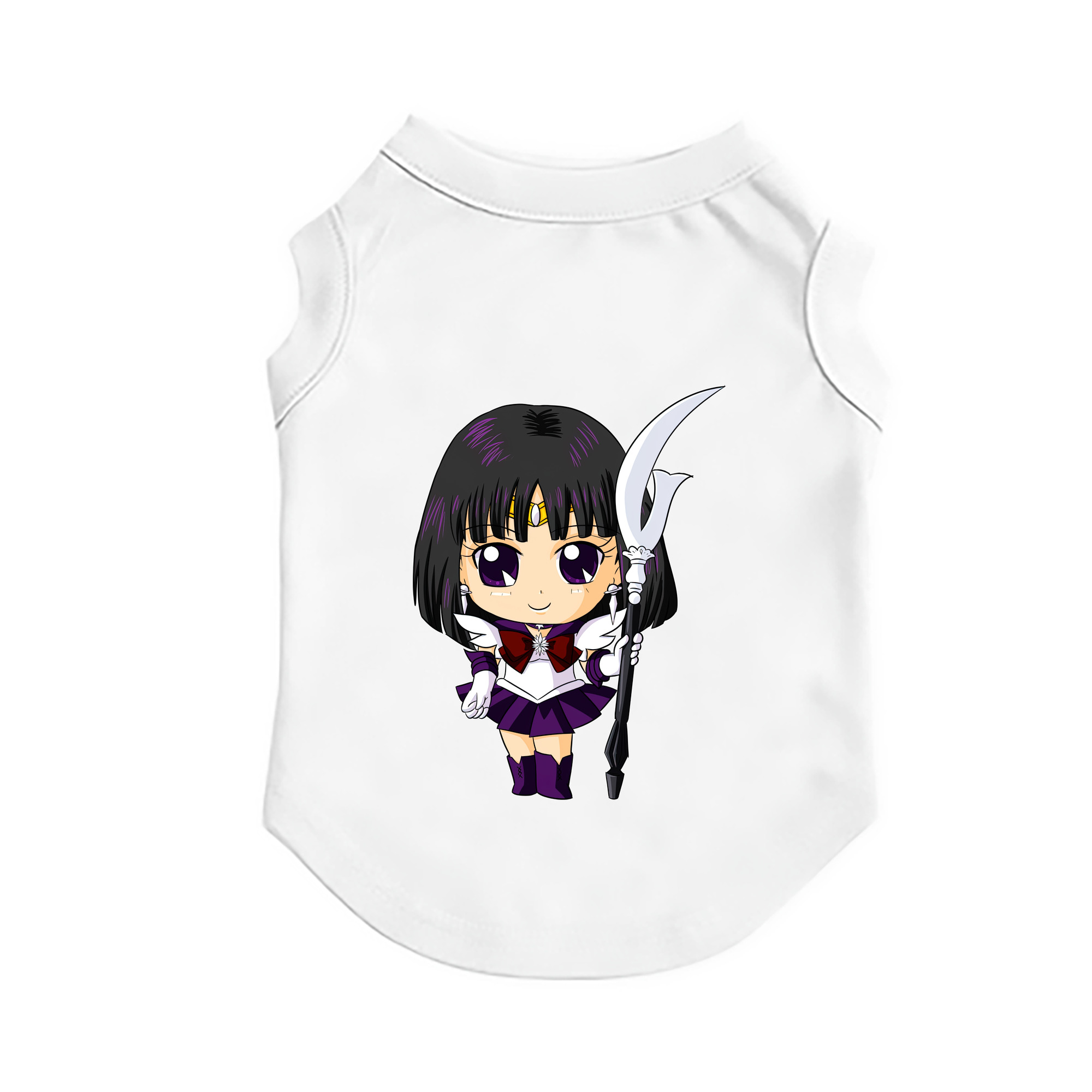 （画像用） 美少女戦士セーラームーン 土萠ほたる Sailor Moon Tomoe Hotaru （セーラーサターン；Sailor Saturn） ペット用ベスト