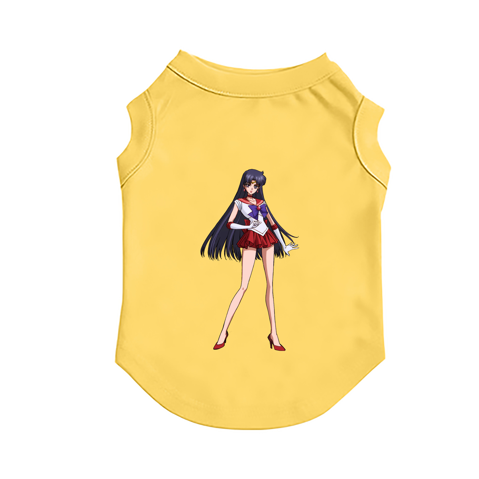 （画像用） 美少女戦士セーラームーン 火野レイ ひの レイ Sailor Moon Hino Rei （セーラーマーズ,Sailor Mars） ペット用ベスト