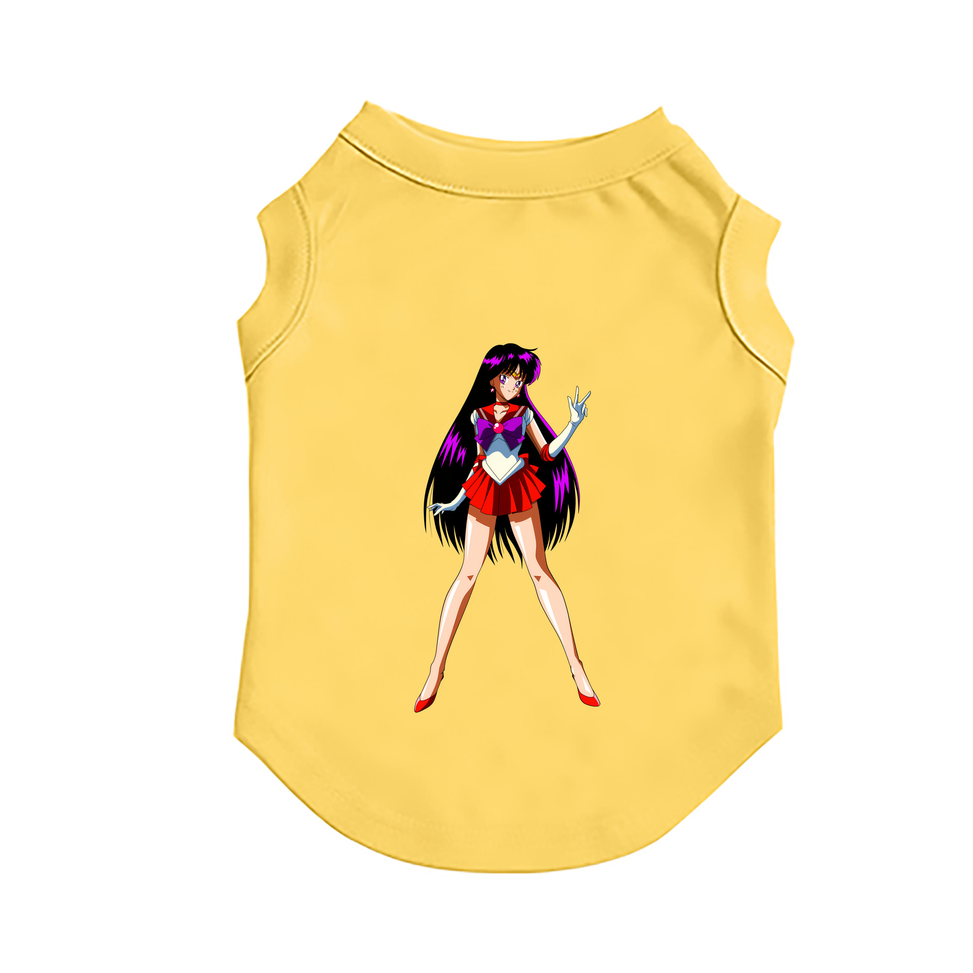 （画像用） 美少女戦士セーラームーン 火野レイ ひの レイ Sailor Moon Hino Rei （セーラーマーズ,Sailor Mars） ペット用ベスト