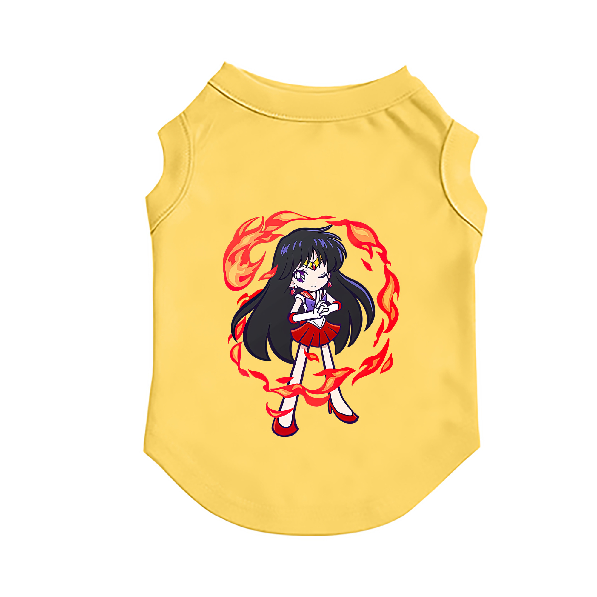 （画像用） 美少女戦士セーラームーン 火野レイ ひの レイ Sailor Moon Hino Rei （セーラーマーズ,Sailor Mars） ペット用ベスト
