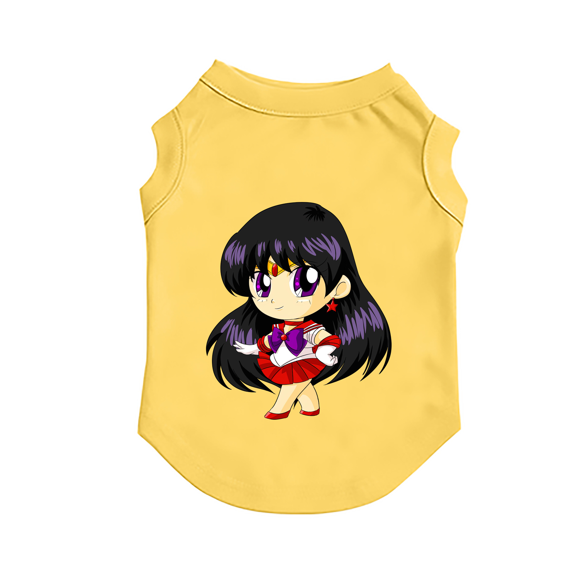 （画像用） 美少女戦士セーラームーン 火野レイ ひの レイ Sailor Moon Hino Rei （セーラーマーズ,Sailor Mars） ペット用ベスト