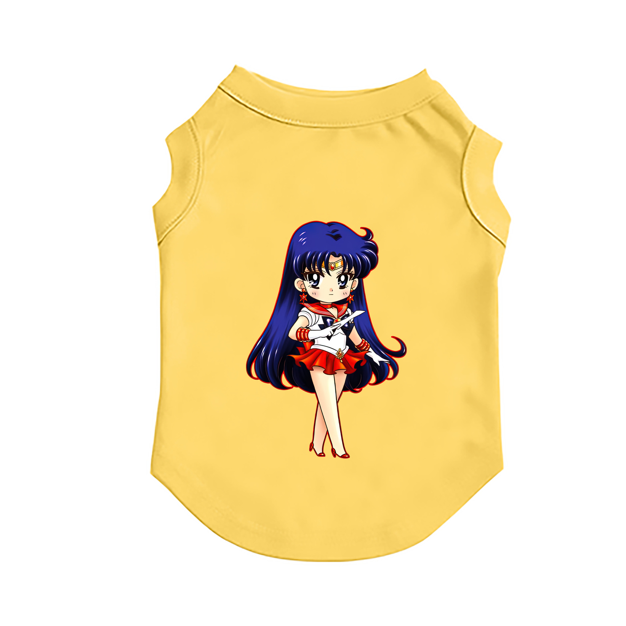 （画像用） 美少女戦士セーラームーン 火野レイ ひの レイ Sailor Moon Hino Rei （セーラーマーズ,Sailor Mars） ペット用ベスト