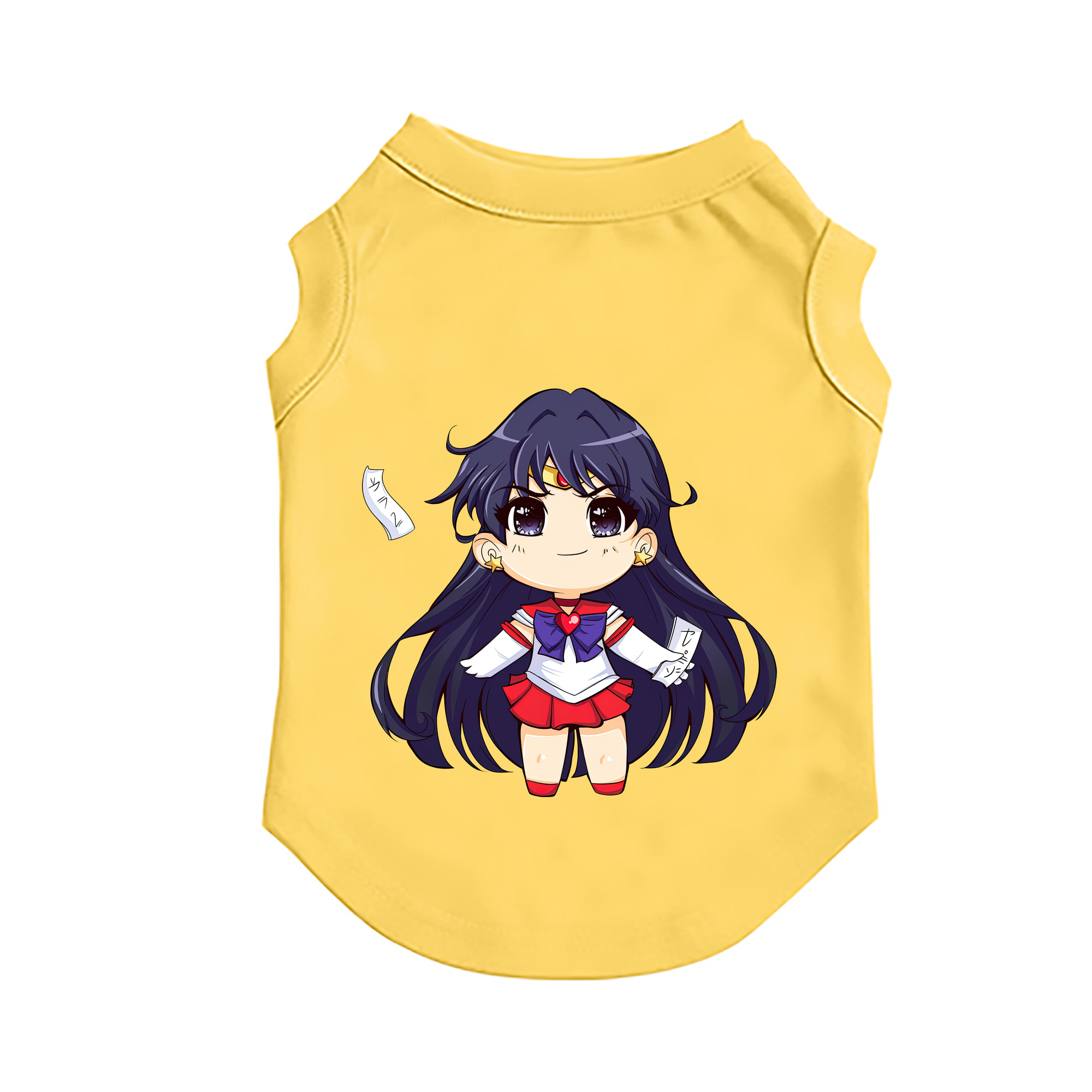 （画像用） 美少女戦士セーラームーン 火野レイ ひの レイ Sailor Moon Hino Rei （セーラーマーズ,Sailor Mars） ペット用ベスト