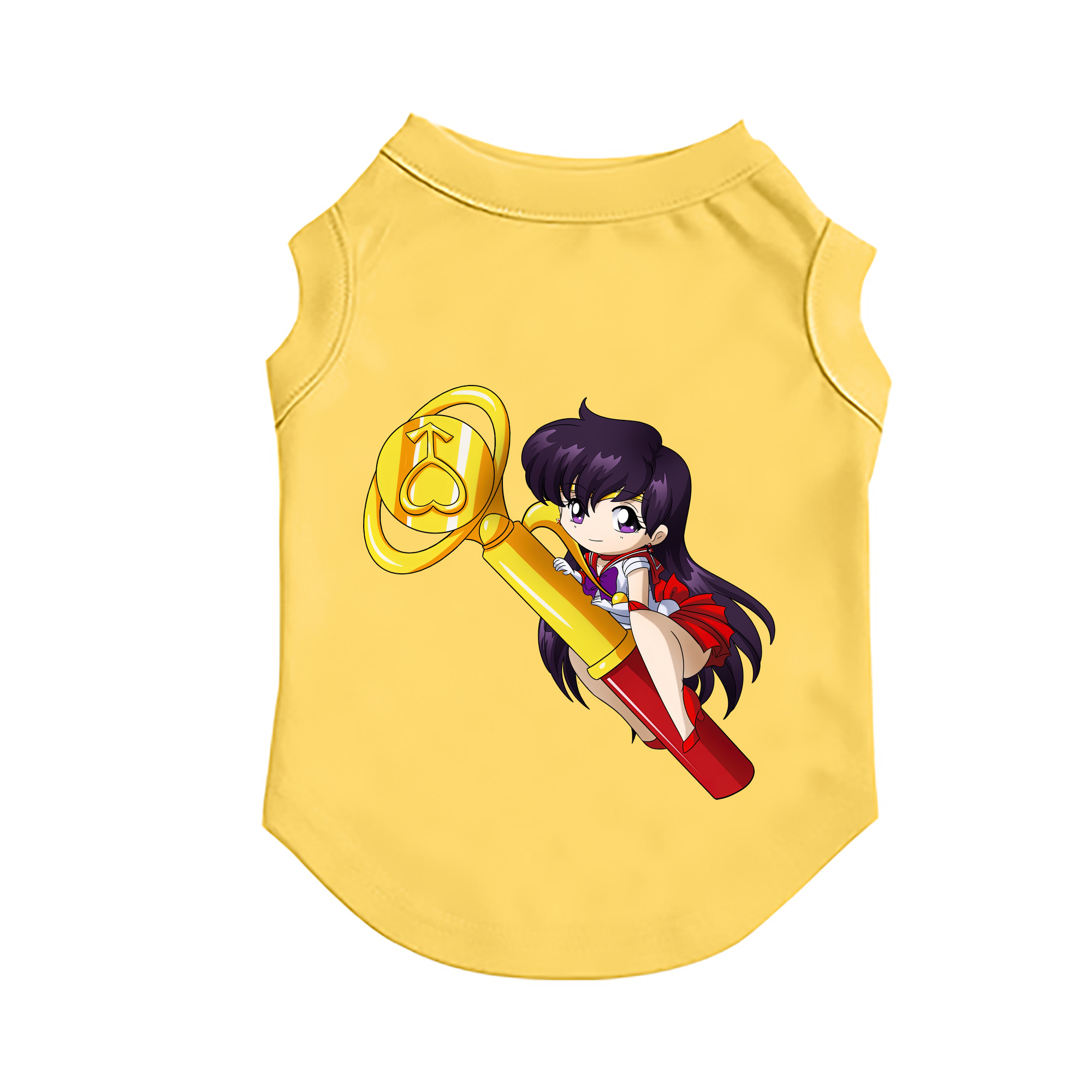 （画像用） 美少女戦士セーラームーン 火野レイ ひの レイ Sailor Moon Hino Rei （セーラーマーズ,Sailor Mars） ペット用ベスト