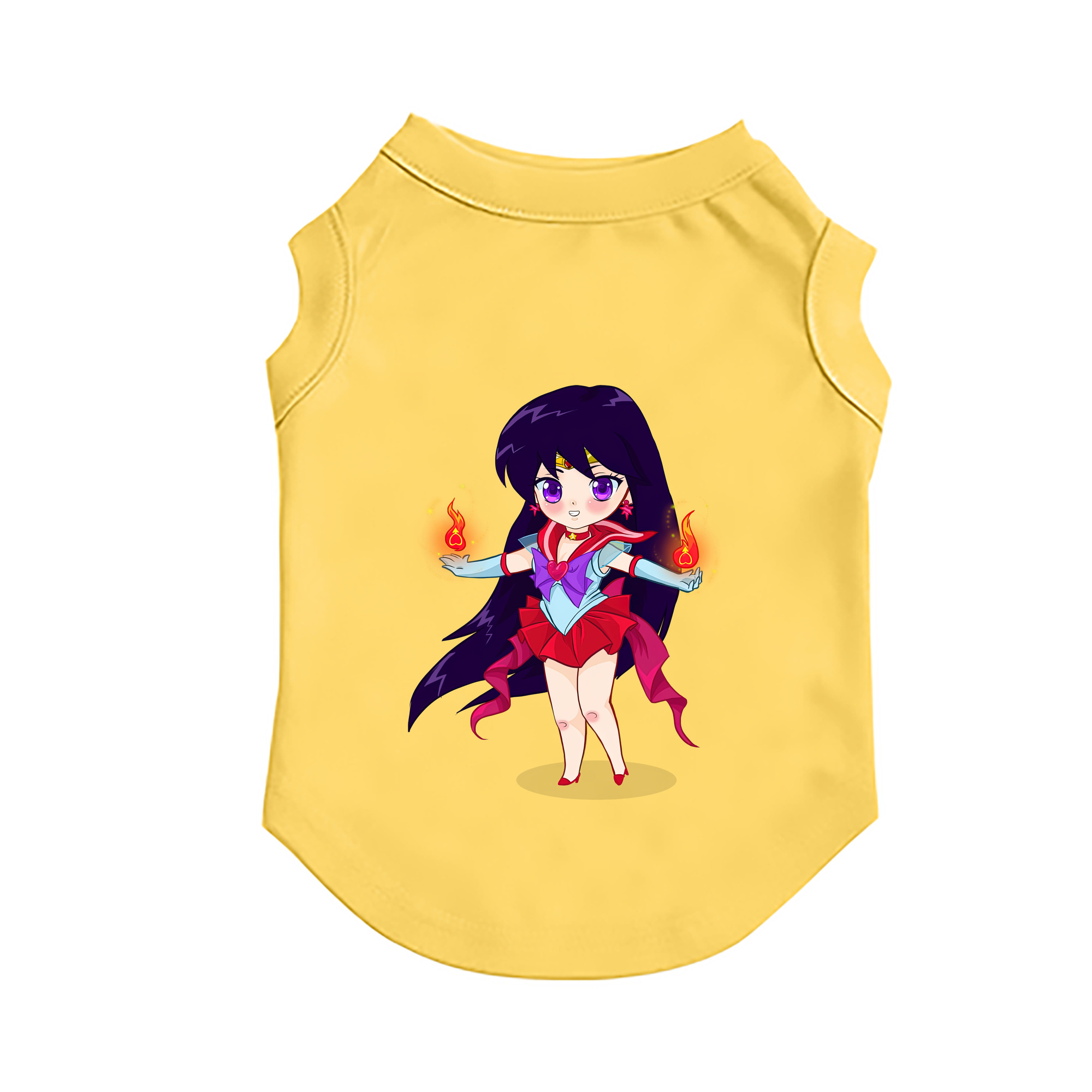 （画像用） 美少女戦士セーラームーン 火野レイ ひの レイ Sailor Moon Hino Rei （セーラーマーズ,Sailor Mars） ペット用ベスト