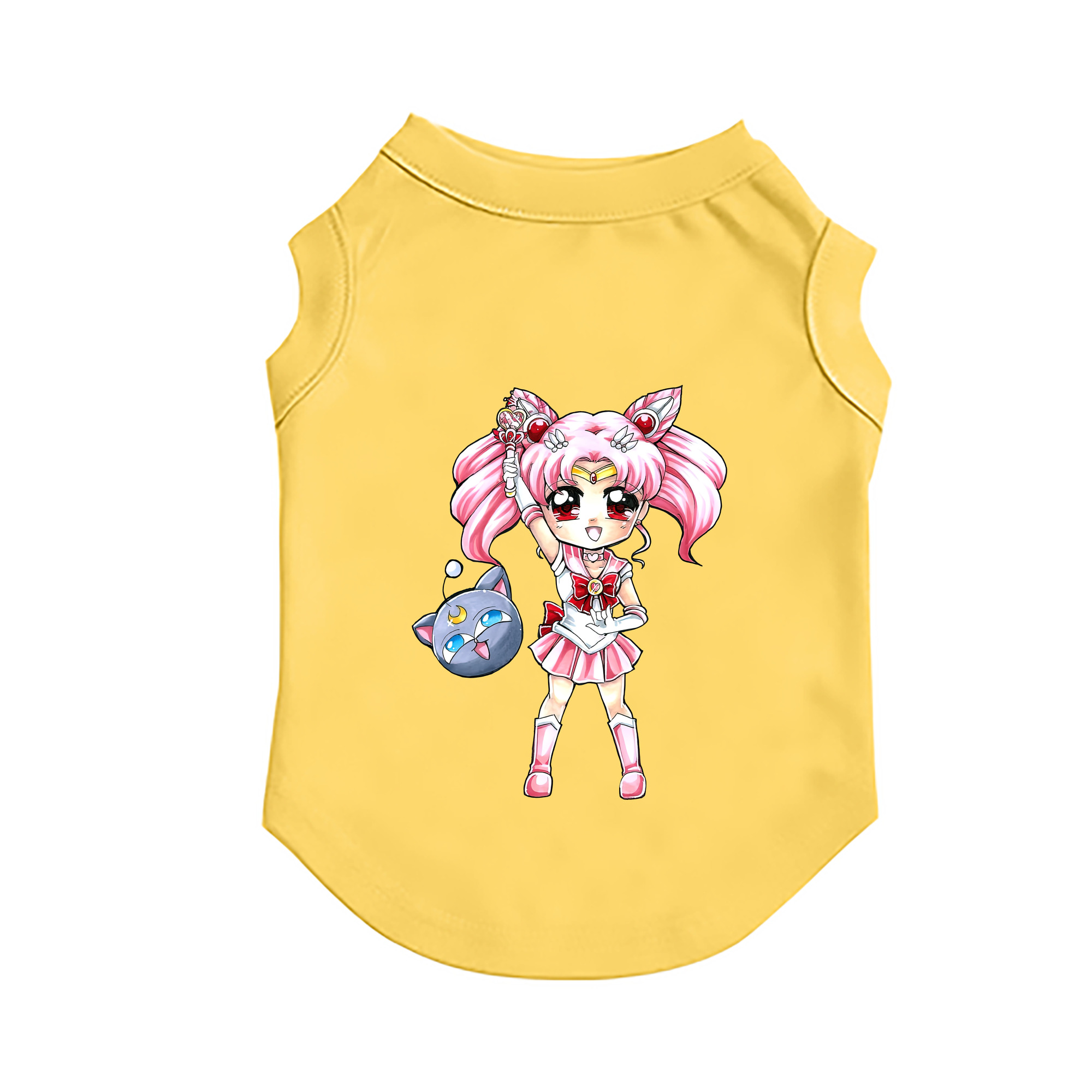 （画像用） 美少女戦士セーラームーン ちびうさ Sailor Moon Chibiusa Tsukino Usagi Small Lady Serenity ペット用ベスト