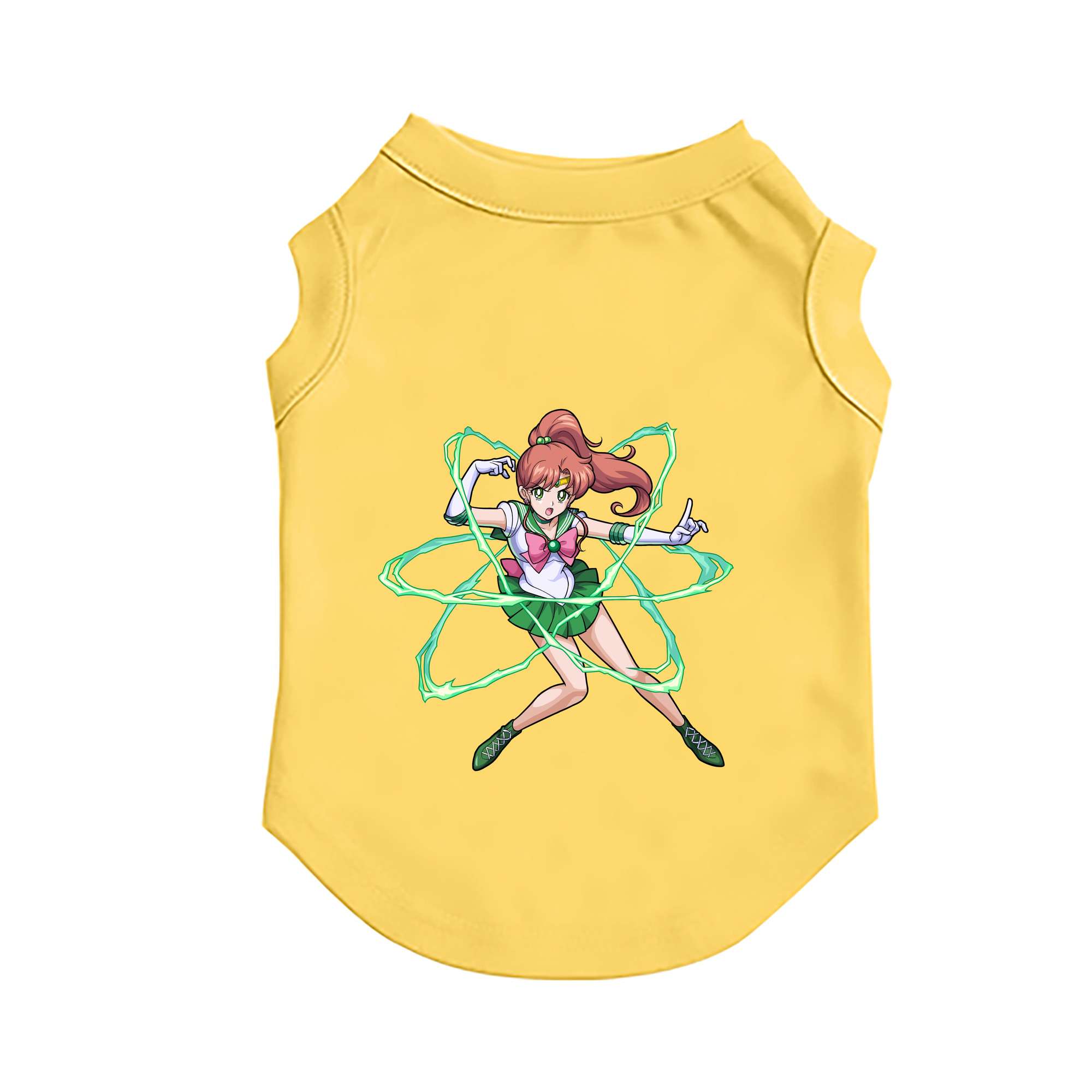（画像用） 美少女戦士セーラームーン 木野 まこと きの まこと Sailor Moon Kino Makoto （セーラージュピター；Sailor Jupiter） ペット用ベスト