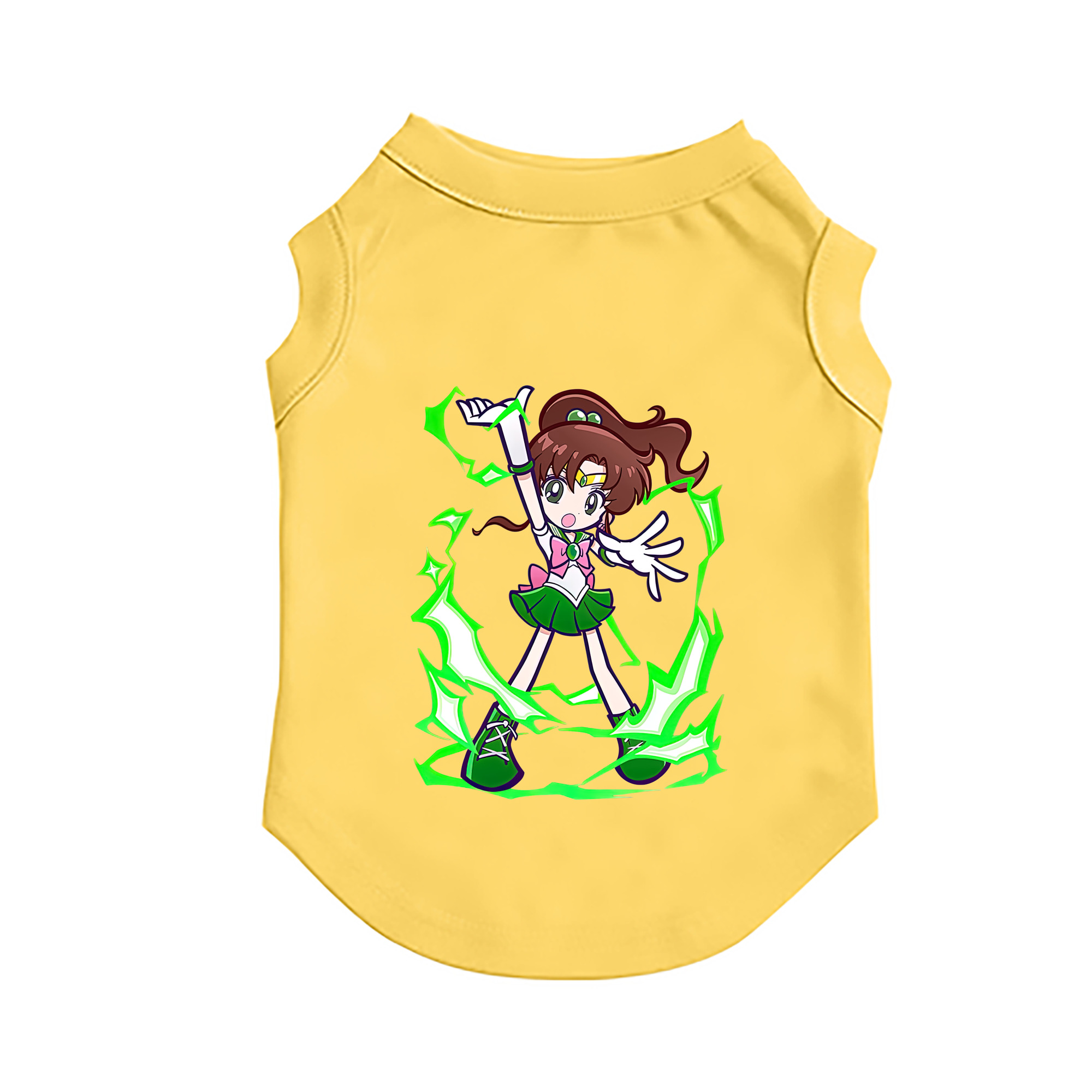 （画像用） 美少女戦士セーラームーン 木野 まこと きの まこと Sailor Moon Kino Makoto （セーラージュピター；Sailor Jupiter） ペット用ベスト