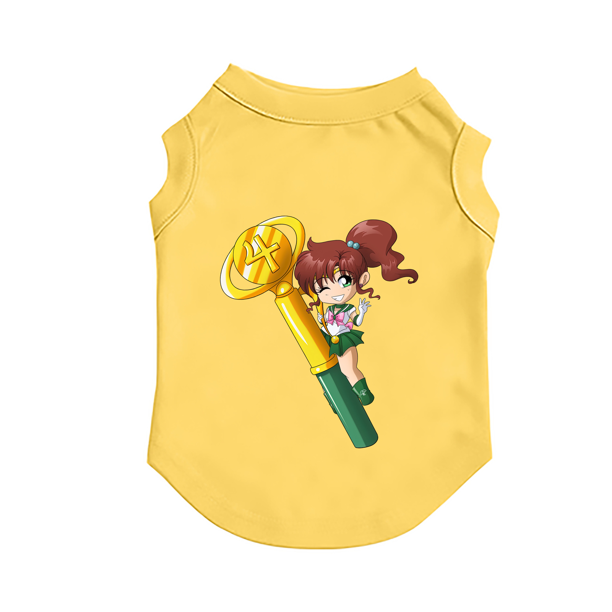 （画像用） 美少女戦士セーラームーン 木野 まこと きの まこと Sailor Moon Kino Makoto （セーラージュピター；Sailor Jupiter） ペット用ベスト