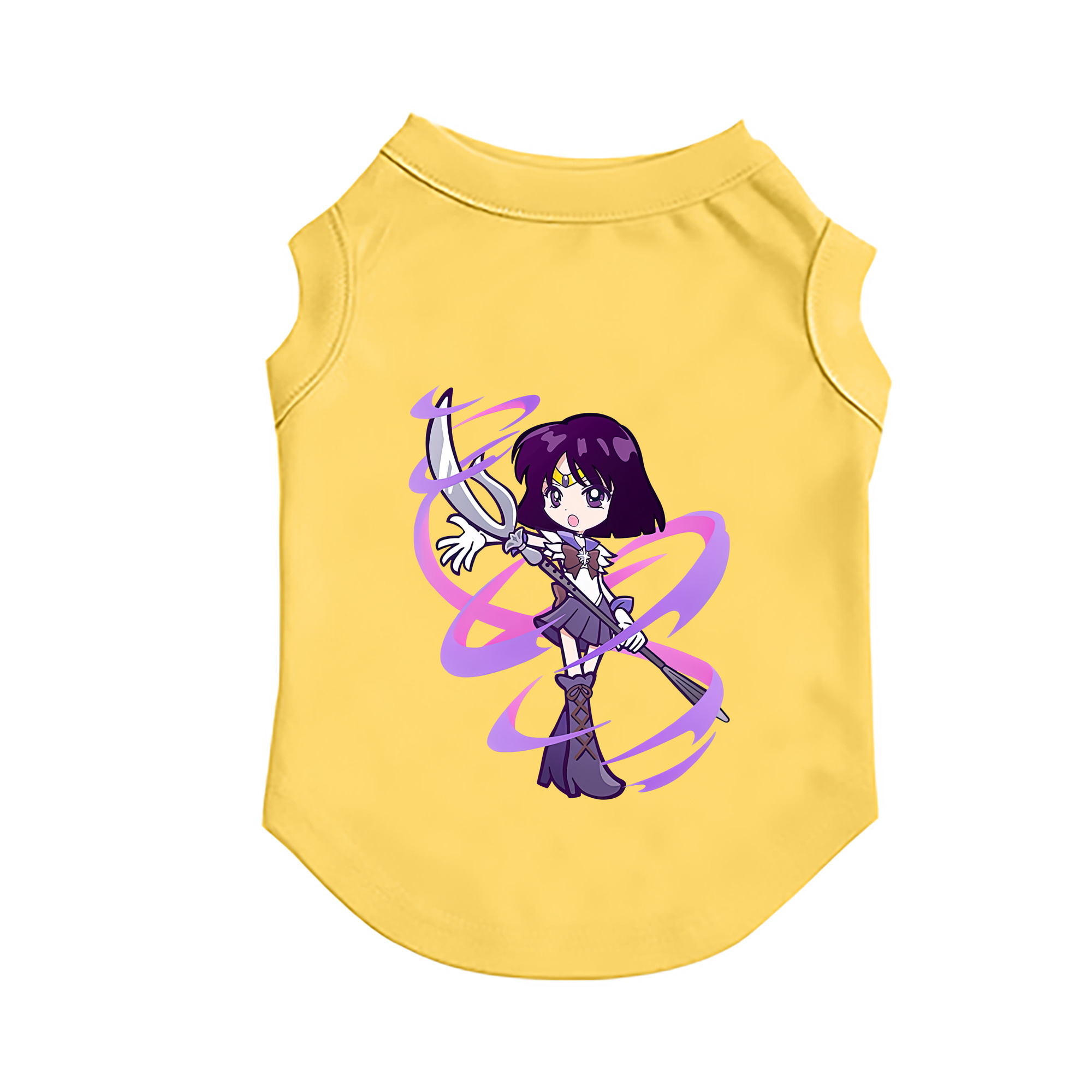 （画像用） 美少女戦士セーラームーン 土萠ほたる Sailor Moon Tomoe Hotaru （セーラーサターン；Sailor Saturn） ペット用ベスト