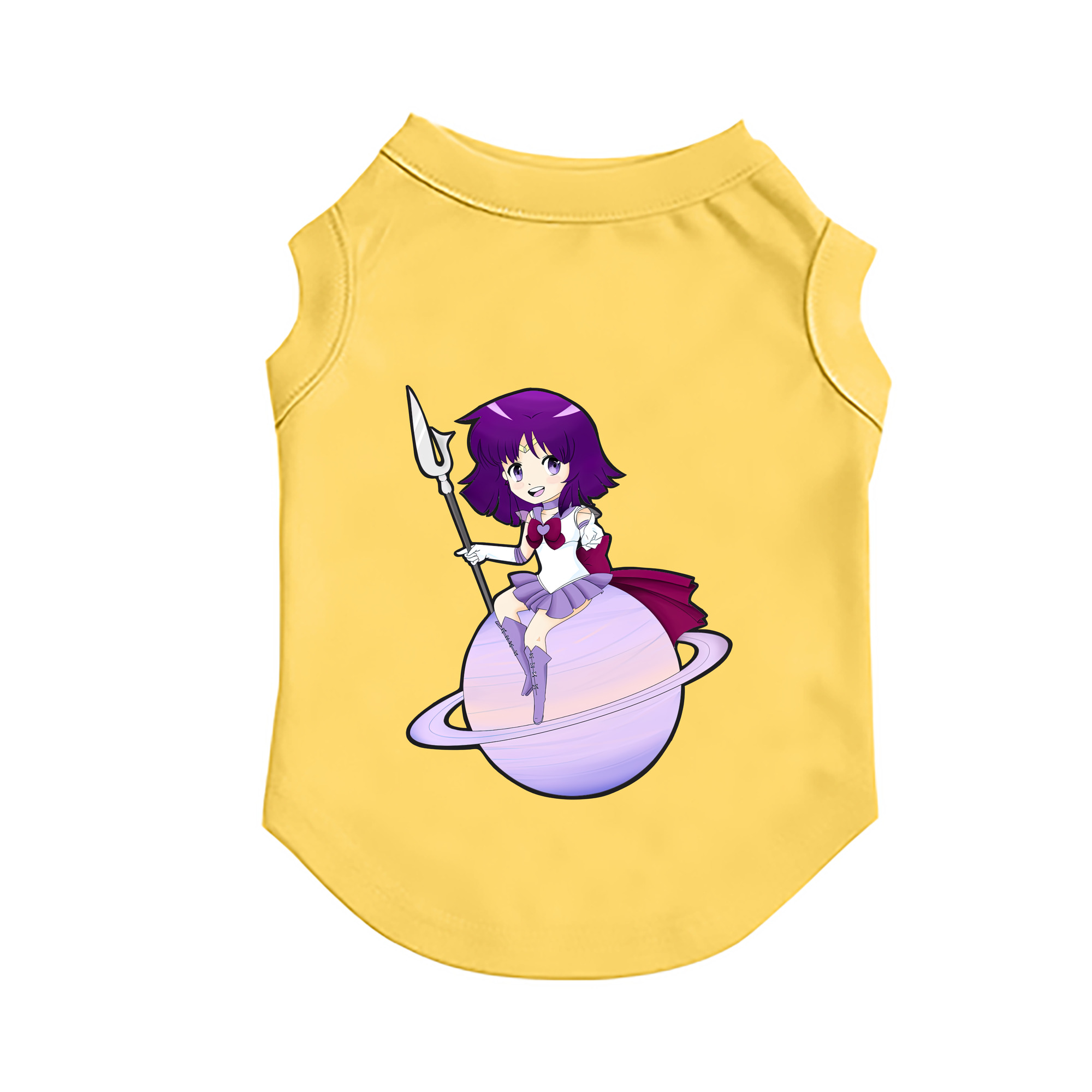 （画像用） 美少女戦士セーラームーン 土萠ほたる Sailor Moon Tomoe Hotaru （セーラーサターン；Sailor Saturn） ペット用ベスト