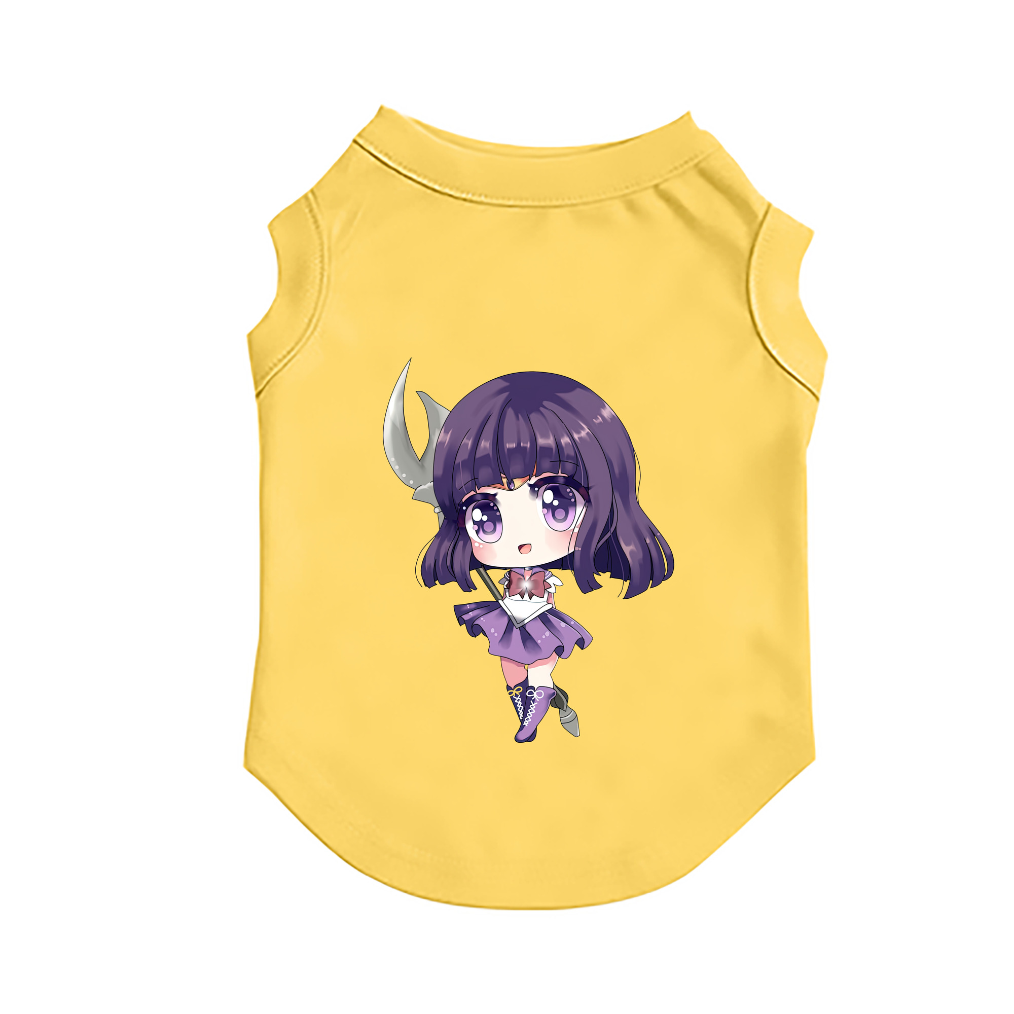 （画像用） 美少女戦士セーラームーン 土萠ほたる Sailor Moon Tomoe Hotaru （セーラーサターン；Sailor Saturn） ペット用ベスト