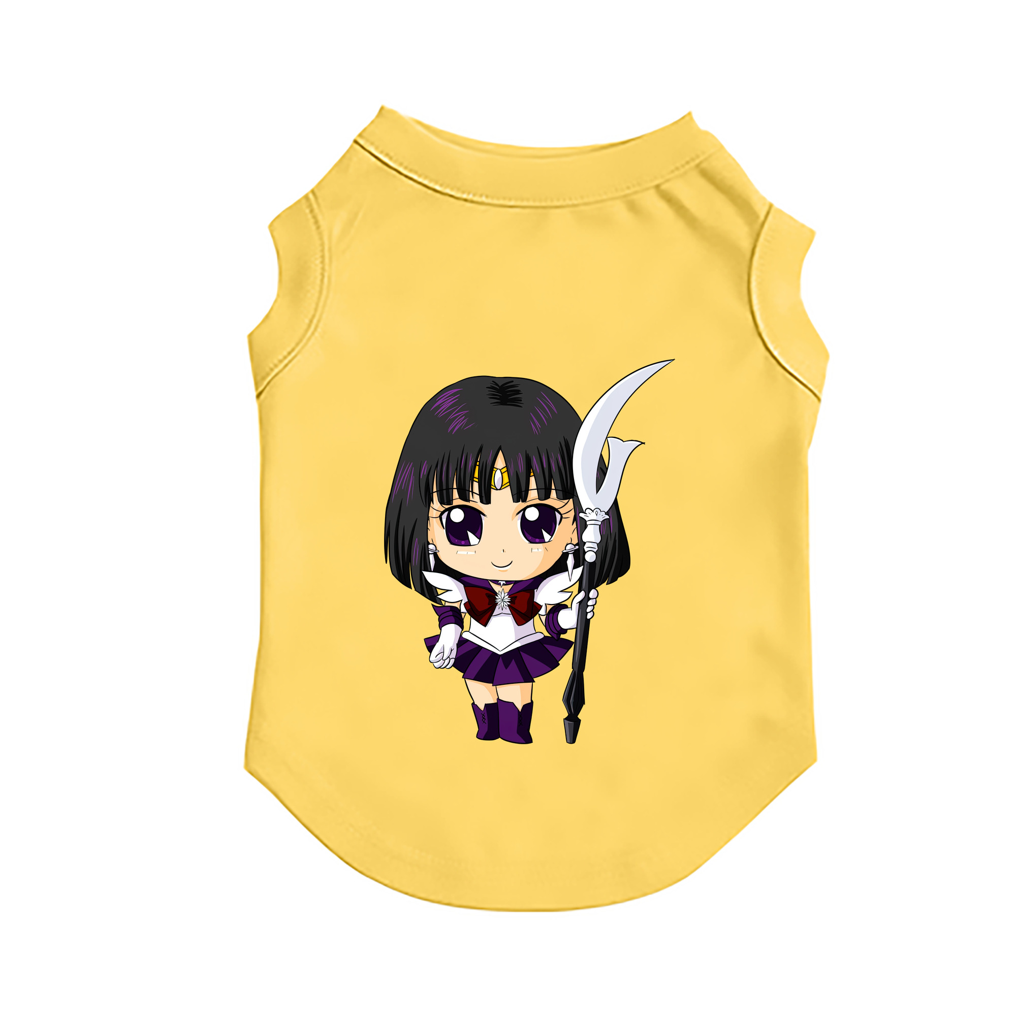 （画像用） 美少女戦士セーラームーン 土萠ほたる Sailor Moon Tomoe Hotaru （セーラーサターン；Sailor Saturn） ペット用ベスト
