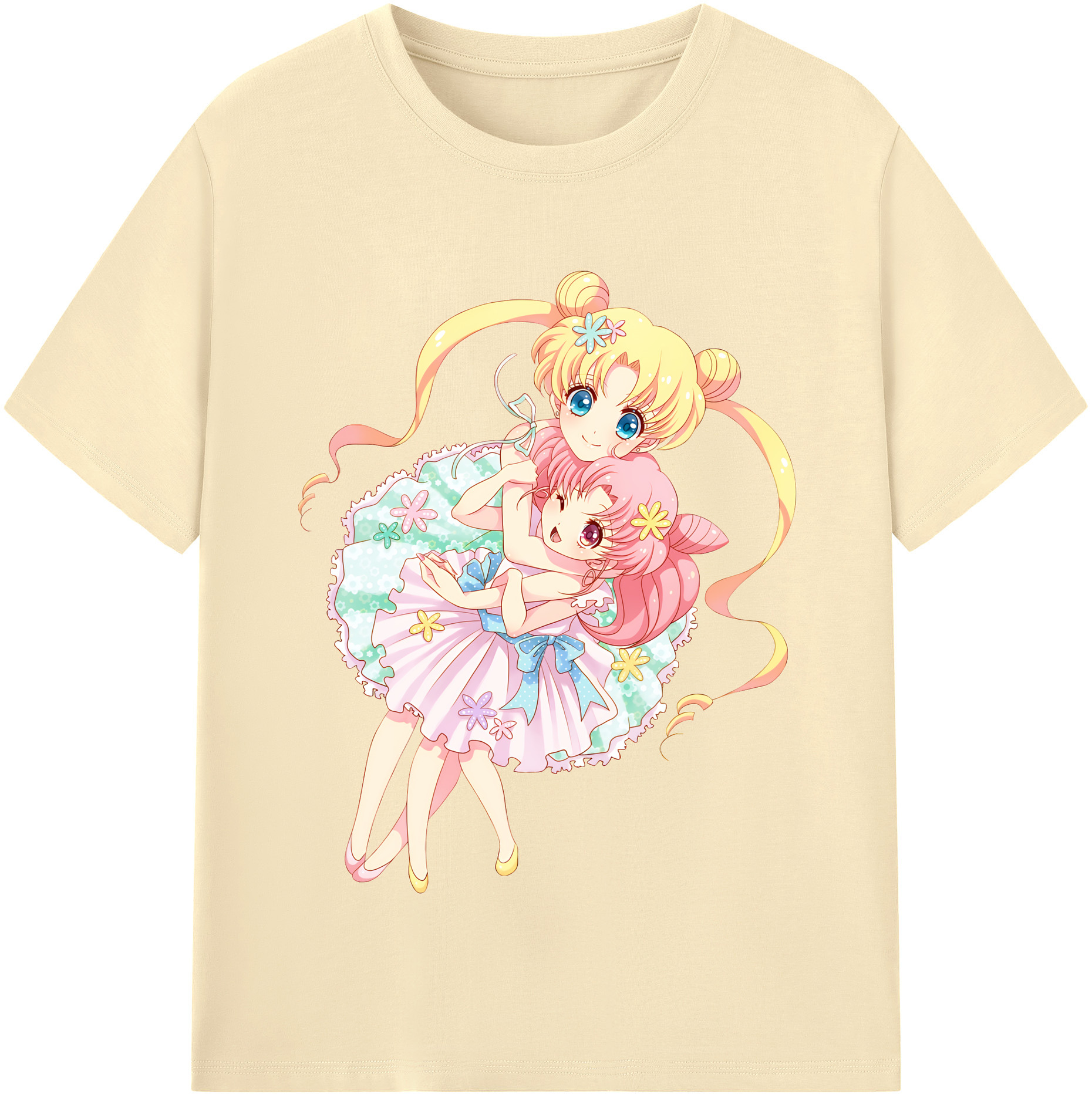 （画像用） 美少女戦士セーラームーン 愛野 美奈子 あいの みなこ Sailor Moon Aino Minako 綿100％半袖Tシャツ（フロントプリント）