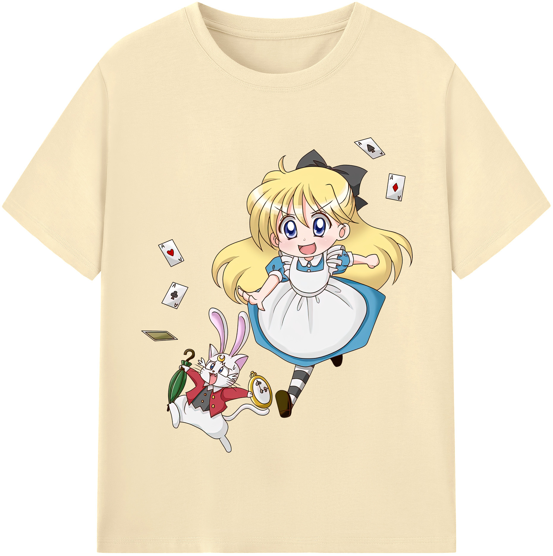 （画像用） 美少女戦士セーラームーン 愛野 美奈子 あいの みなこ Sailor Moon Aino Minako 綿100％半袖Tシャツ（フロントプリント）