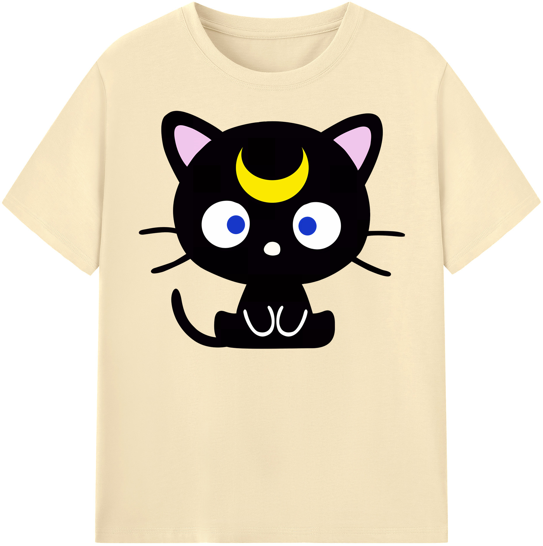 （画像用） 美少女戦士セーラームーン Sailor Moon 綿100％半袖Tシャツ（フロントプリント）