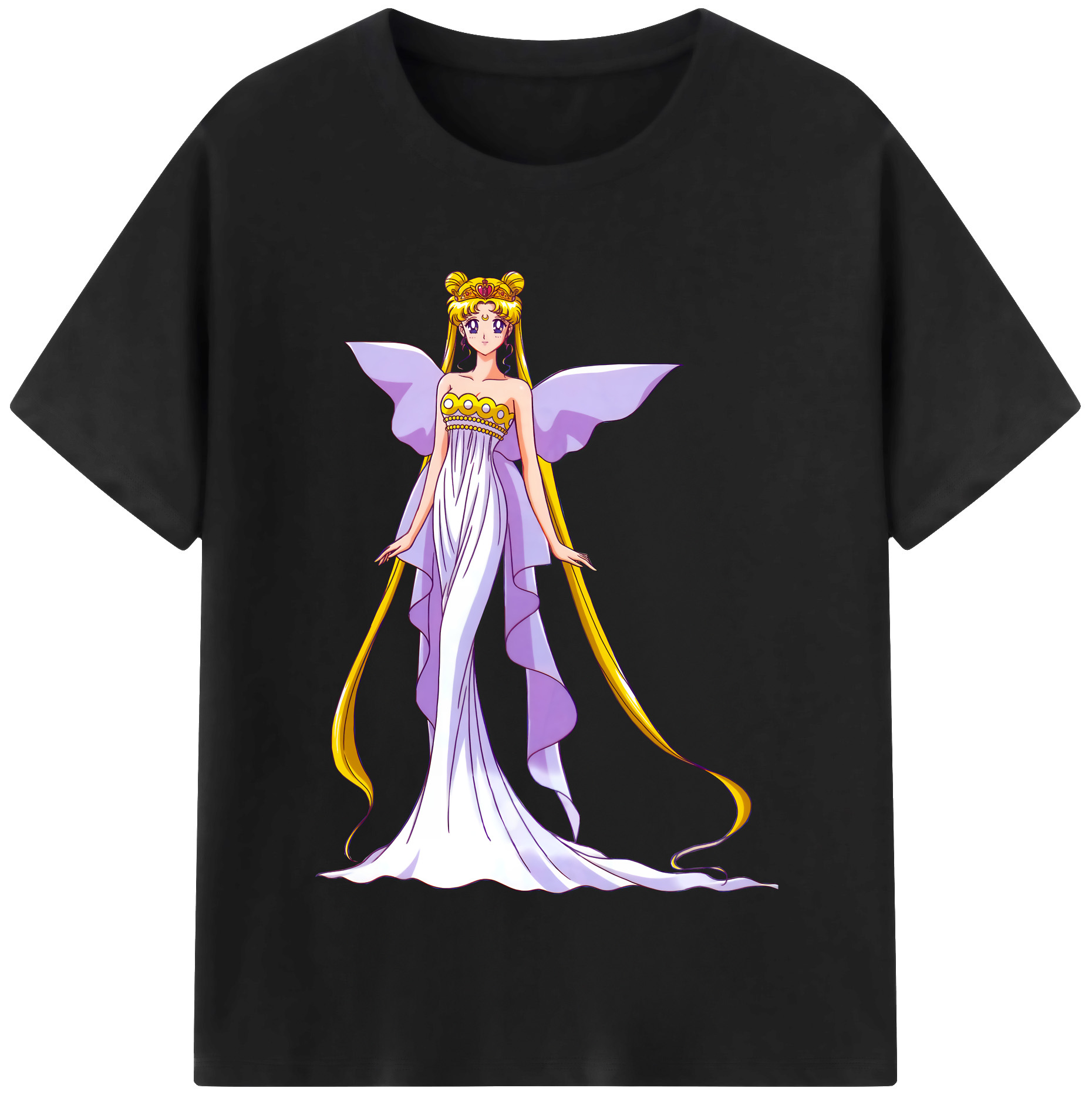 （画像用） 美少女戦士セーラームーン 愛野 美奈子 あいの みなこ Sailor Moon Aino Minako 綿100％半袖Tシャツ（フロントプリント）