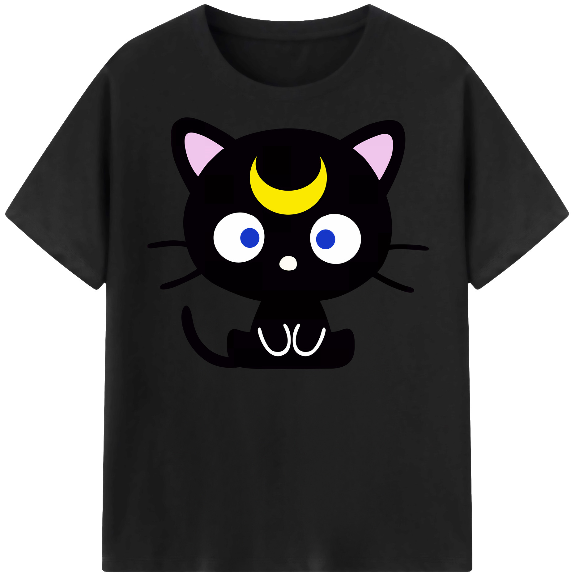 （画像用） 美少女戦士セーラームーン Sailor Moon 綿100％半袖Tシャツ（フロントプリント）