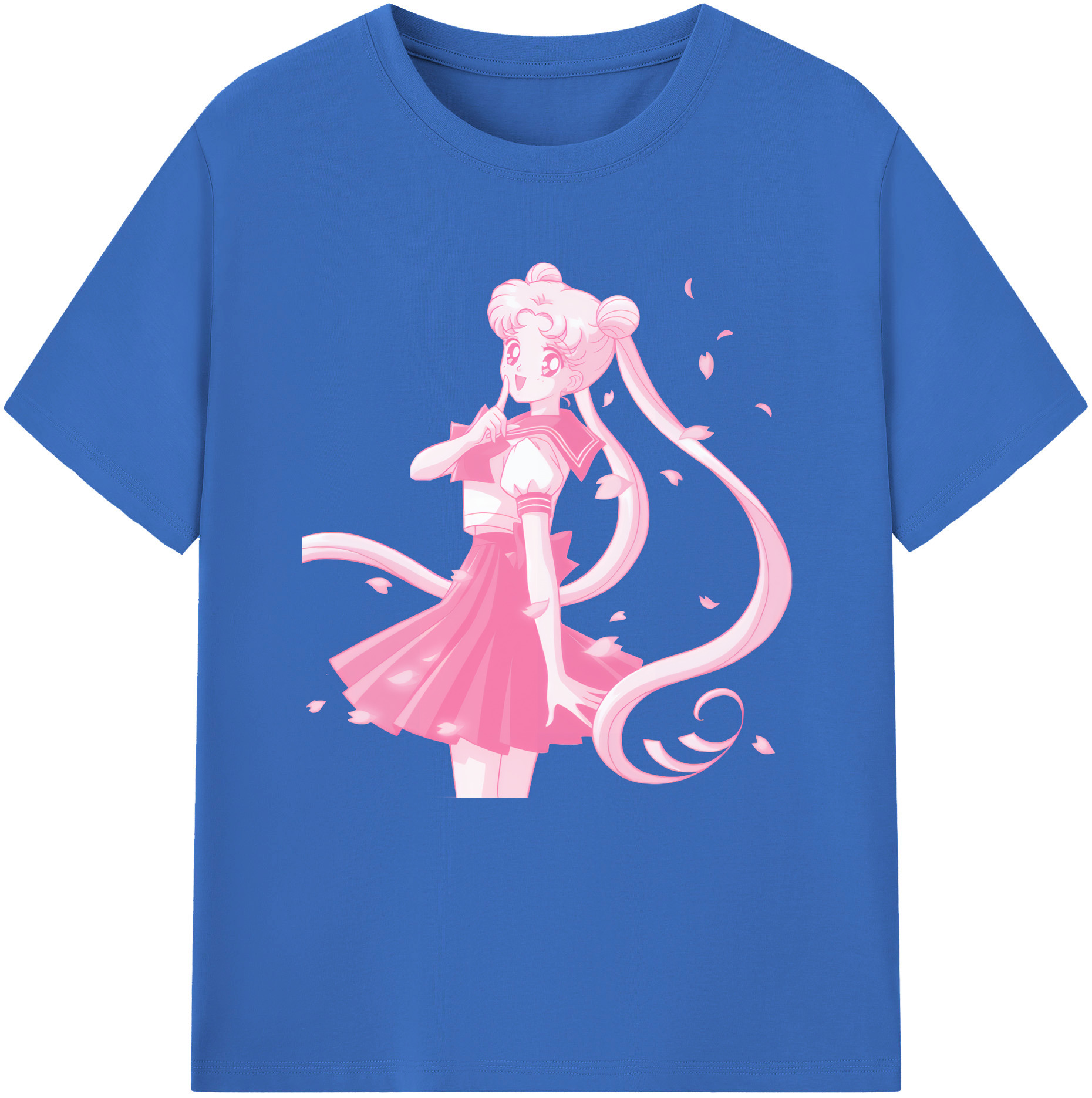 （画像用） 美少女戦士セーラームーン 愛野 美奈子 あいの みなこ Sailor Moon Aino Minako 綿100％半袖Tシャツ（フロントプリント）