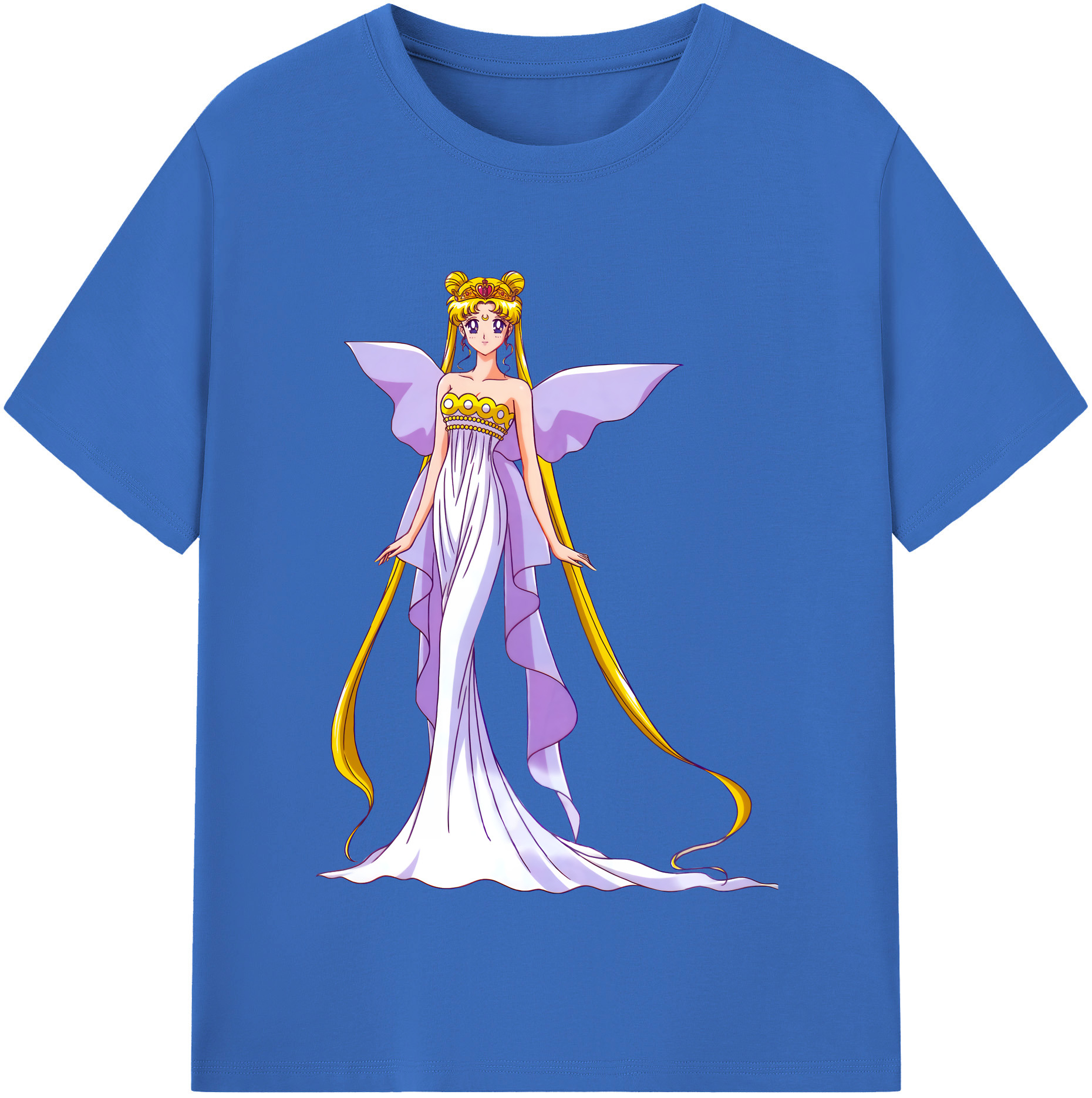 （画像用） 美少女戦士セーラームーン 愛野 美奈子 あいの みなこ Sailor Moon Aino Minako 綿100％半袖Tシャツ（フロントプリント）