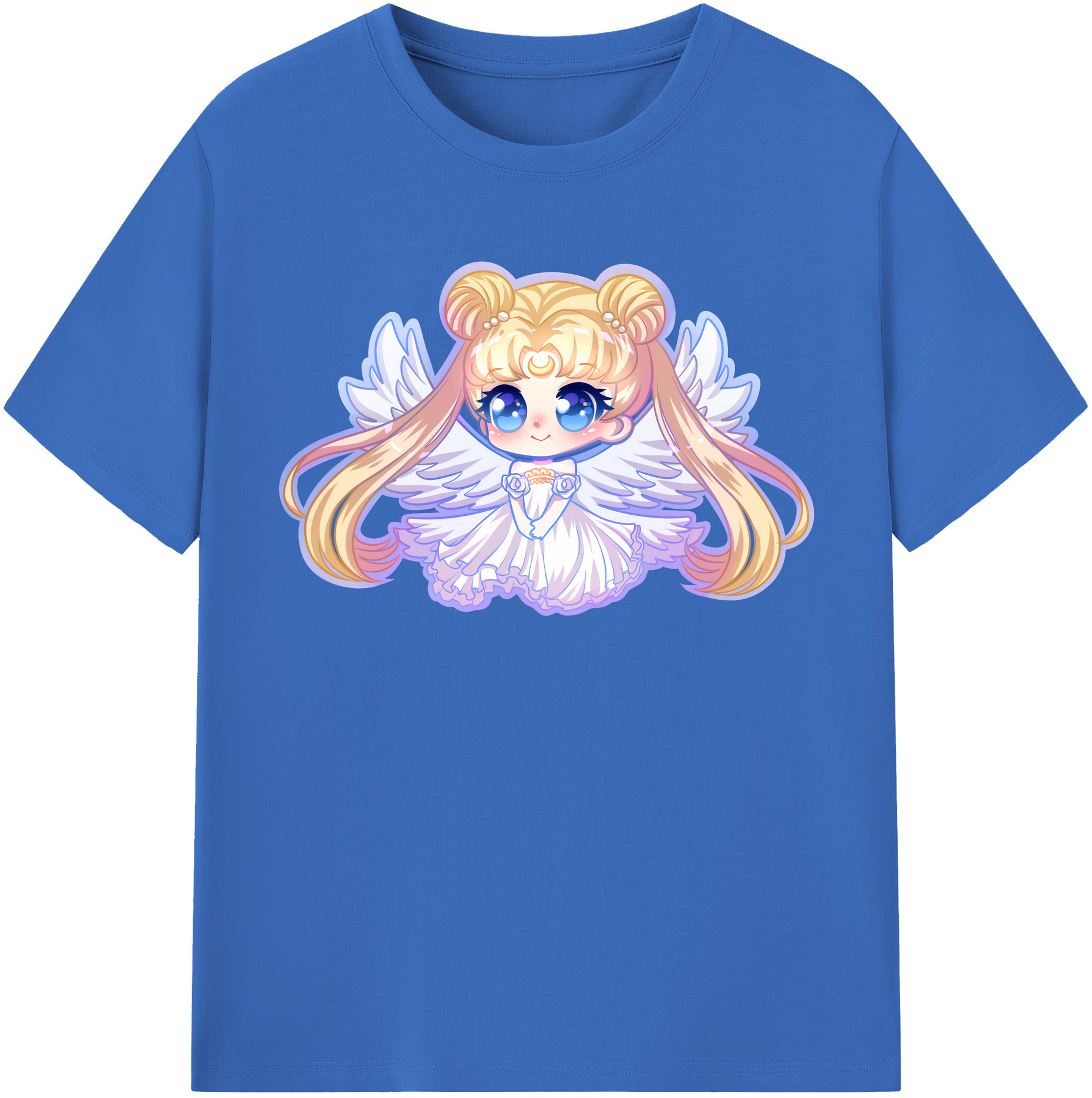 （画像用） 美少女戦士セーラームーン 愛野 美奈子 あいの みなこ Sailor Moon Aino Minako 綿100％半袖Tシャツ（フロントプリント）