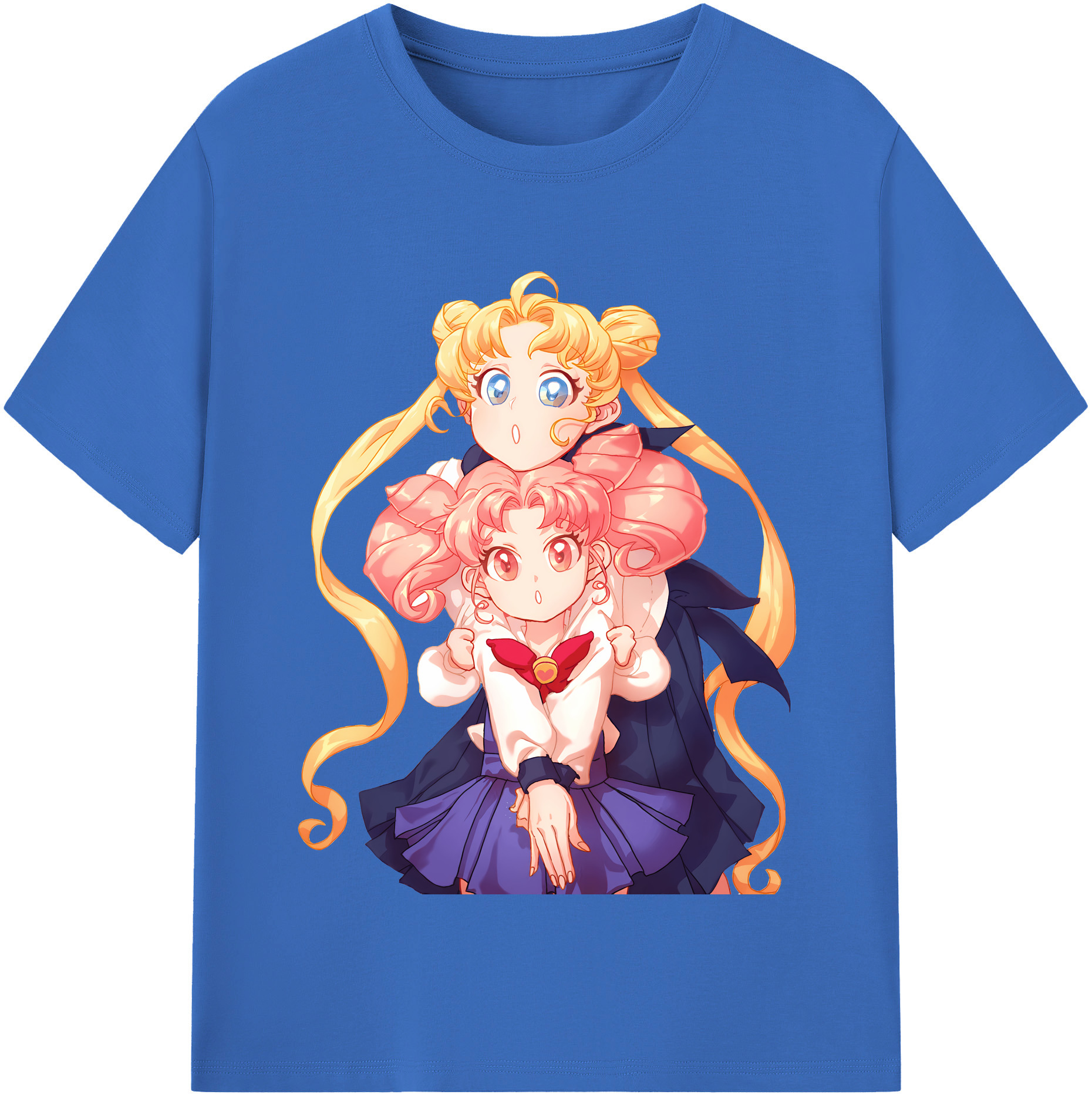 （画像用） 美少女戦士セーラームーン 愛野 美奈子 あいの みなこ Sailor Moon Aino Minako 綿100％半袖Tシャツ（フロントプリント）