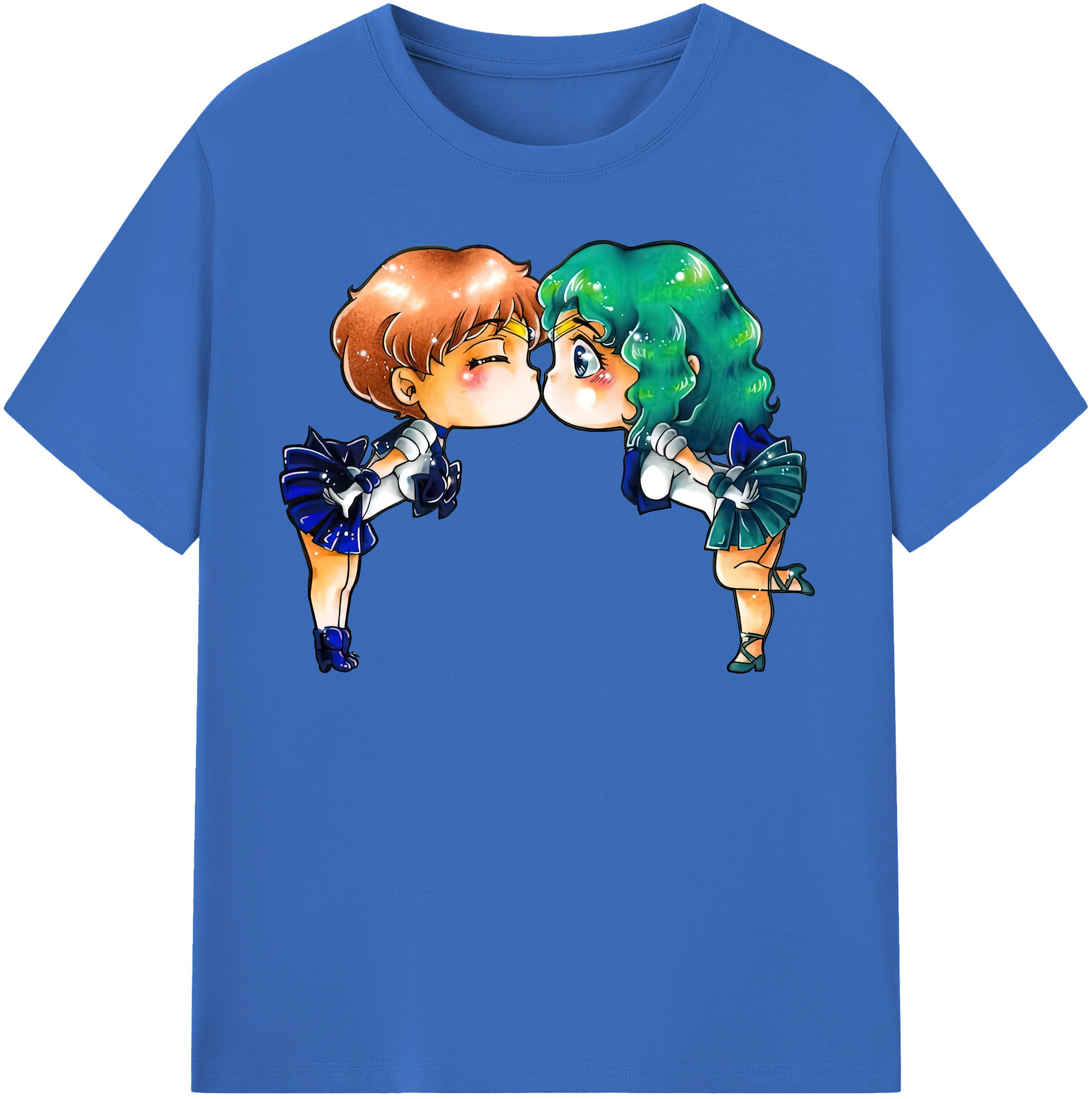 （画像用） 美少女戦士セーラームーン 天王はるか Sailor Moon Tenoh Haruka 綿100％半袖Tシャツ（フロントプリント）