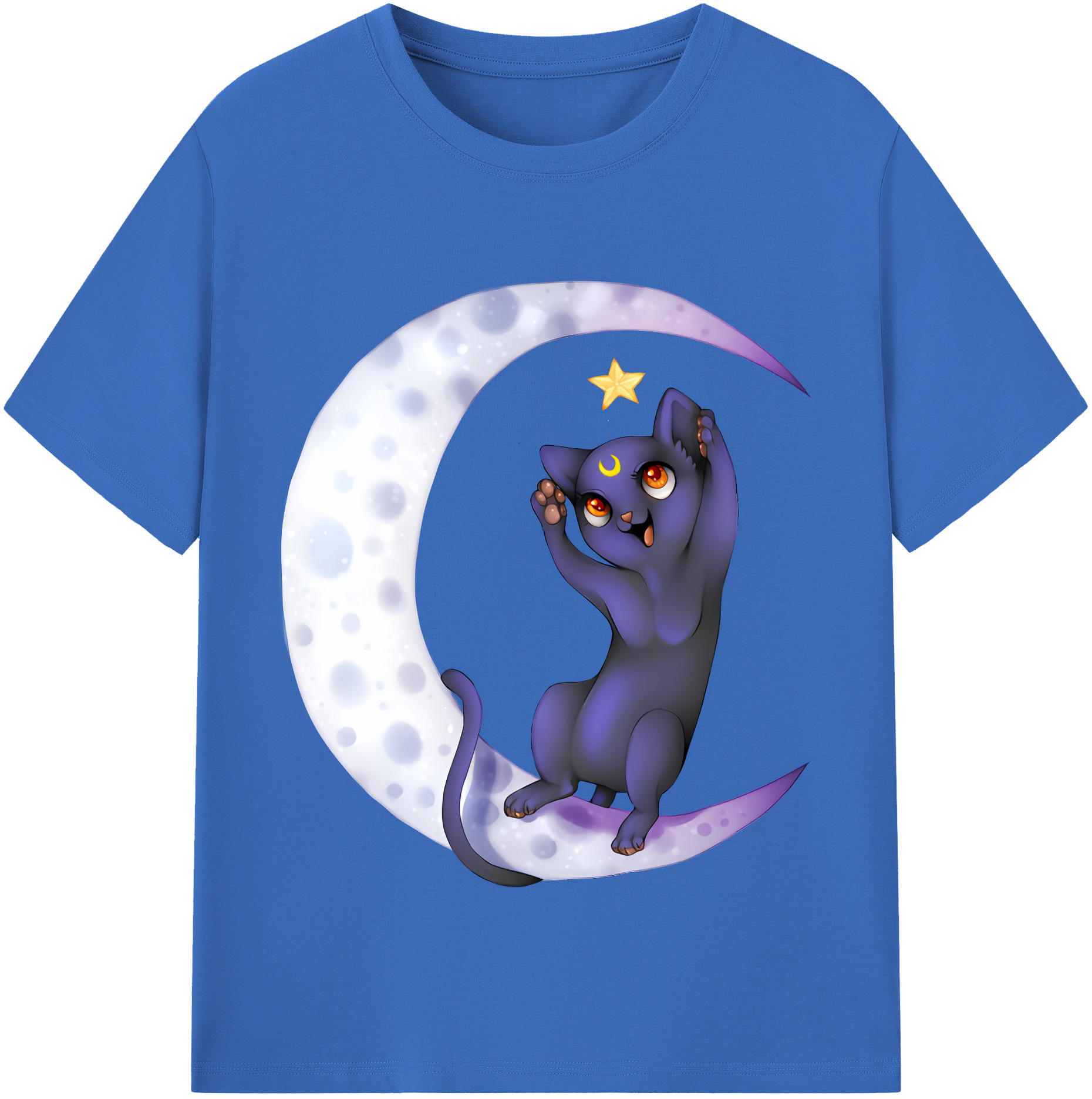 （画像用） 美少女戦士セーラームーン Sailor Moon 綿100％半袖Tシャツ（フロントプリント）