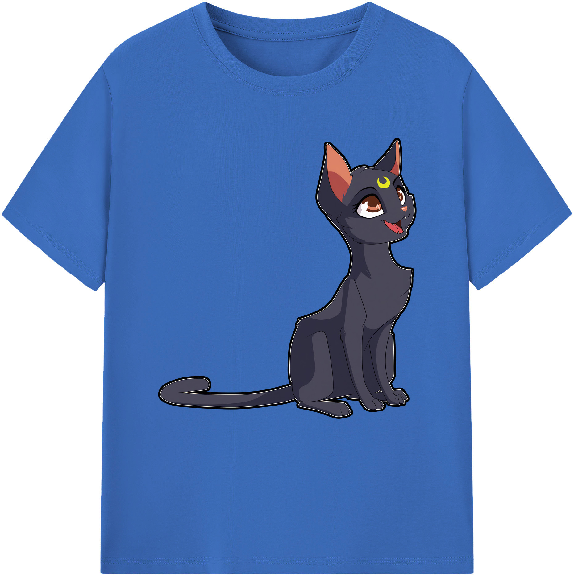 （画像用） 美少女戦士セーラームーン Sailor Moon 綿100％半袖Tシャツ（フロントプリント）