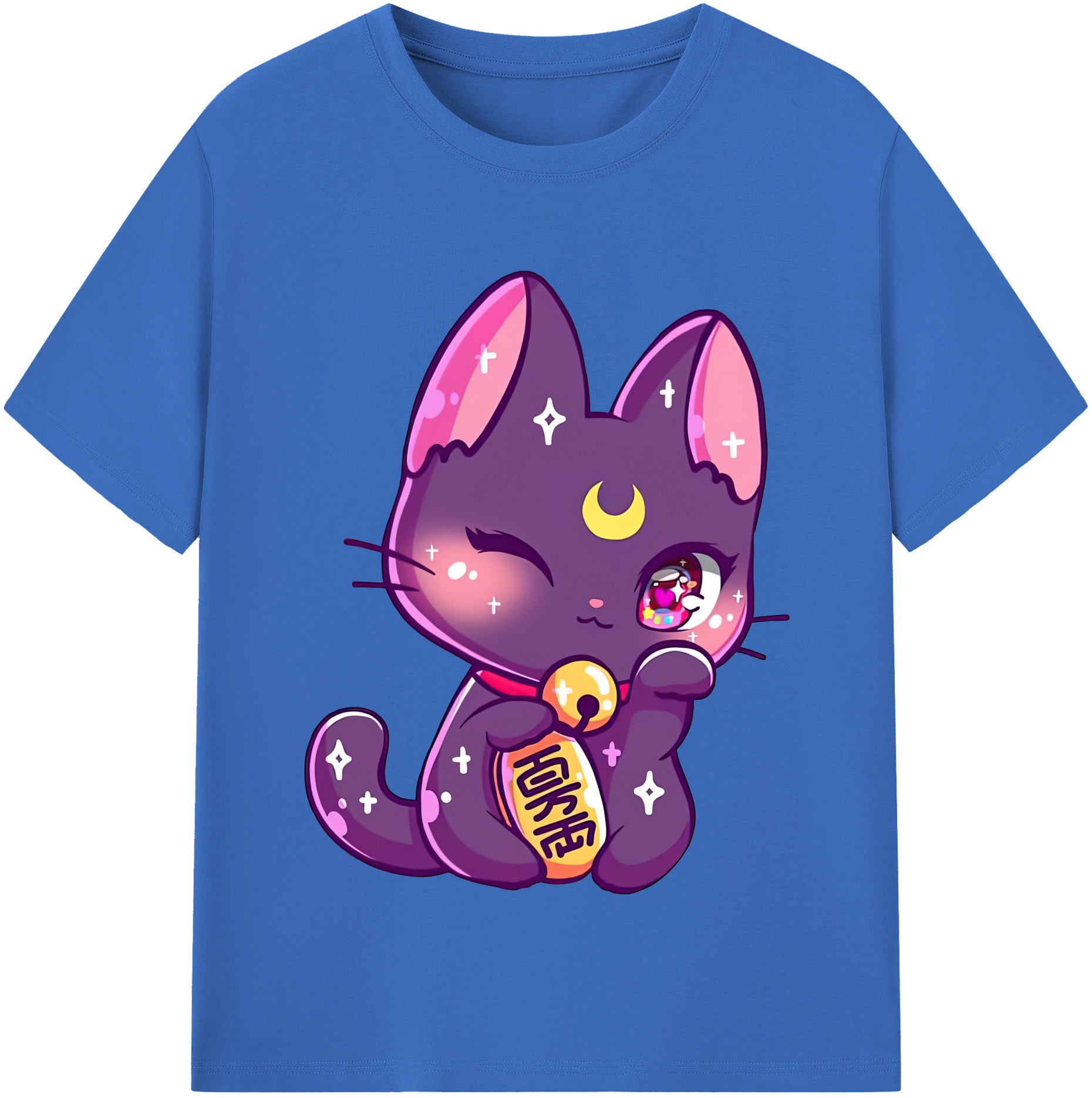 （画像用） 美少女戦士セーラームーン Sailor Moon 綿100％半袖Tシャツ（フロントプリント）
