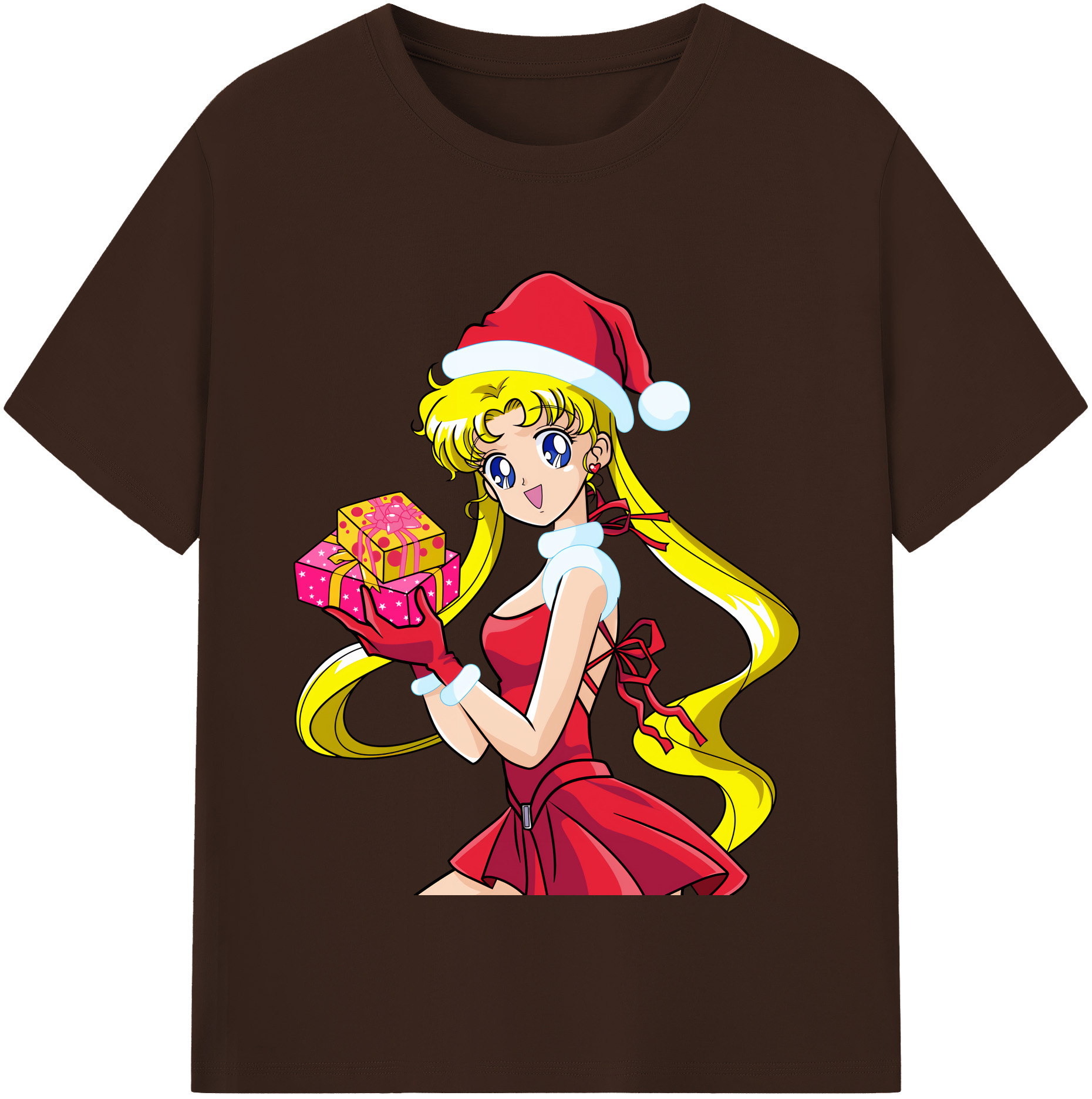 （画像用） 美少女戦士セーラームーン 月野 うさぎ つきの うさぎ Sailor Moon Tsukino Usagi 綿100％半袖Tシャツ（フロントプリント）