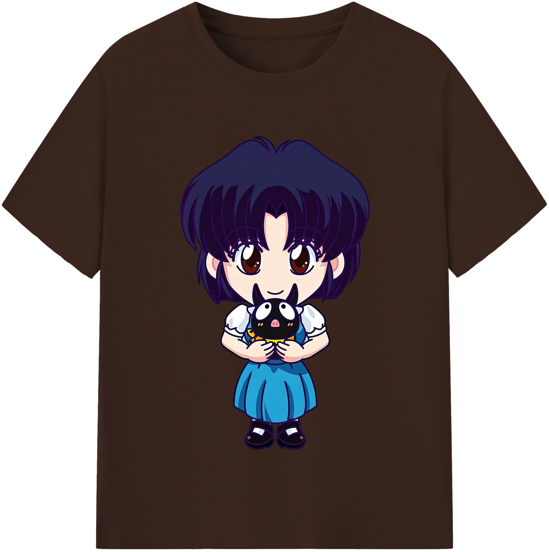 （画像用） 美少女戦士セーラームーン 水野 亜美 みずの あみ Sailor Moon Mizuno Ami 綿100％半袖Tシャツ（フロントプリント）