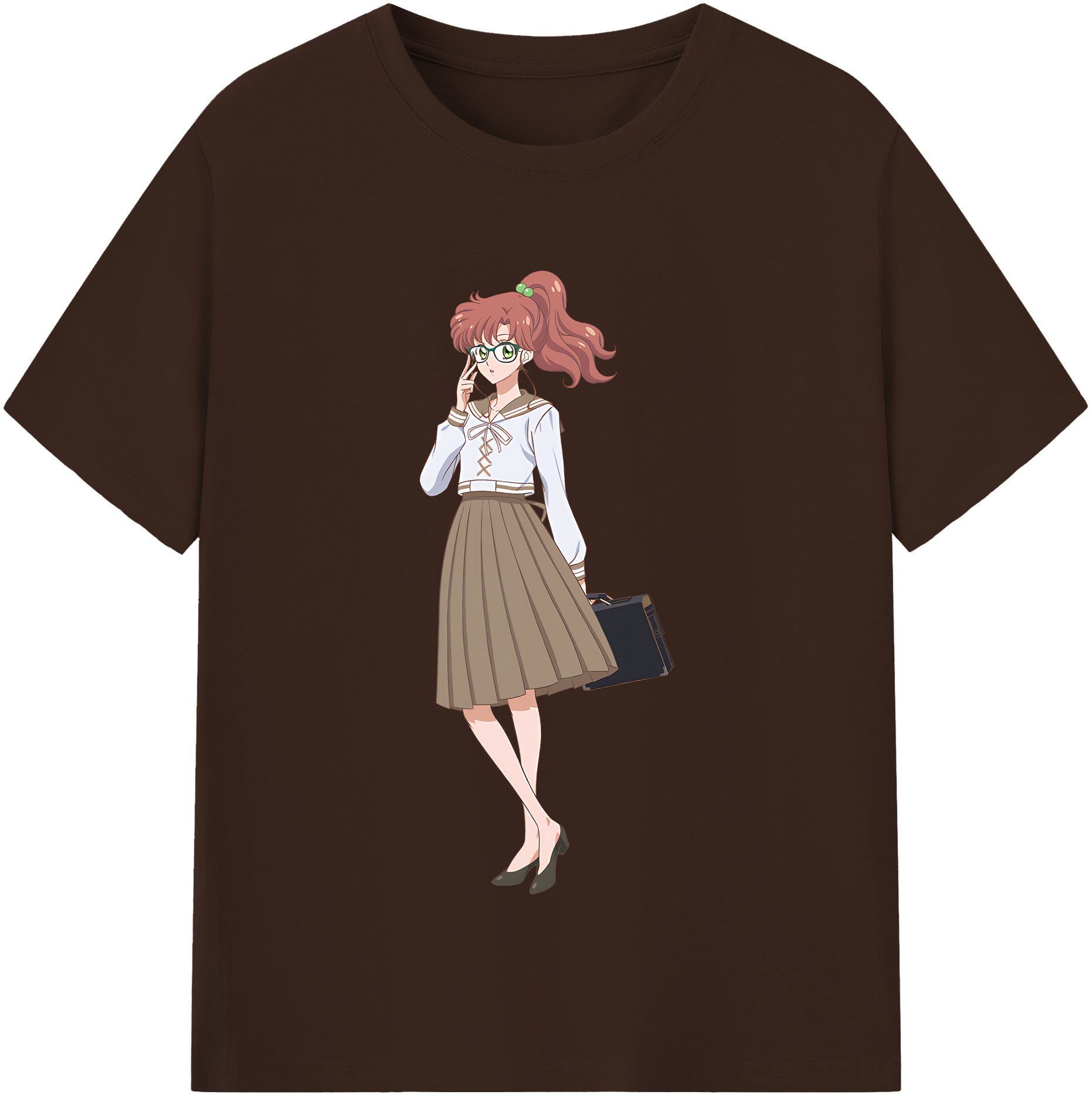 （画像用） 美少女戦士セーラームーン 木野 まこと きの まこと Sailor Moon Kino Makoto （セーラージュピター；Sailor Jupiter） 綿100％半袖Tシャツ（フロントプリント）