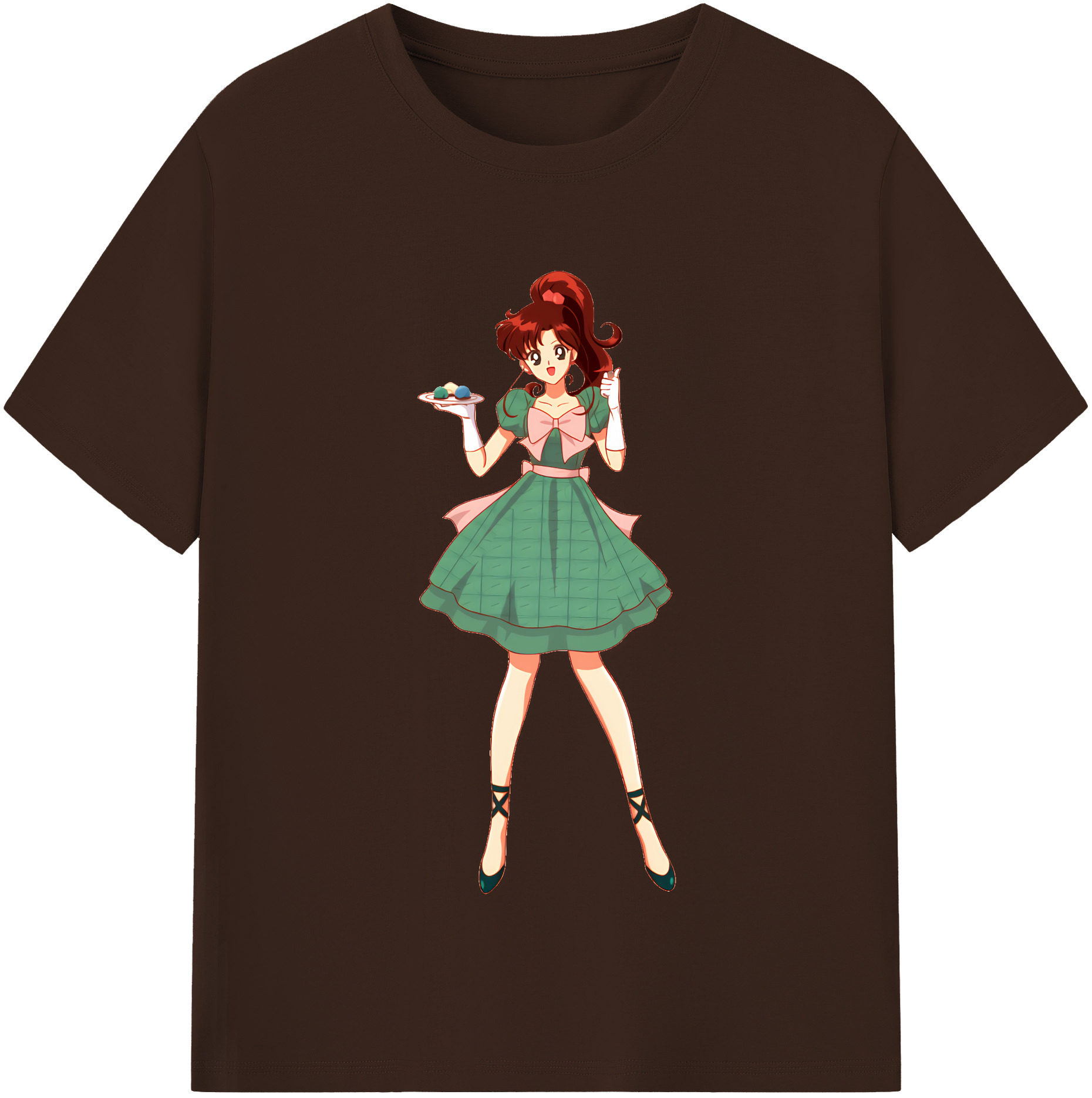 （画像用） 美少女戦士セーラームーン 木野 まこと きの まこと Sailor Moon Kino Makoto （セーラージュピター；Sailor Jupiter） 綿100％半袖Tシャツ（フロントプリント）