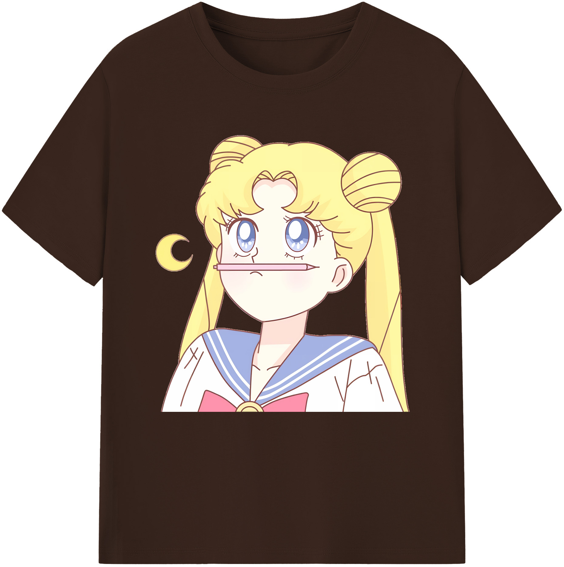 （画像用） 美少女戦士セーラームーン 愛野 美奈子 あいの みなこ Sailor Moon Aino Minako 綿100％半袖Tシャツ（フロントプリント）