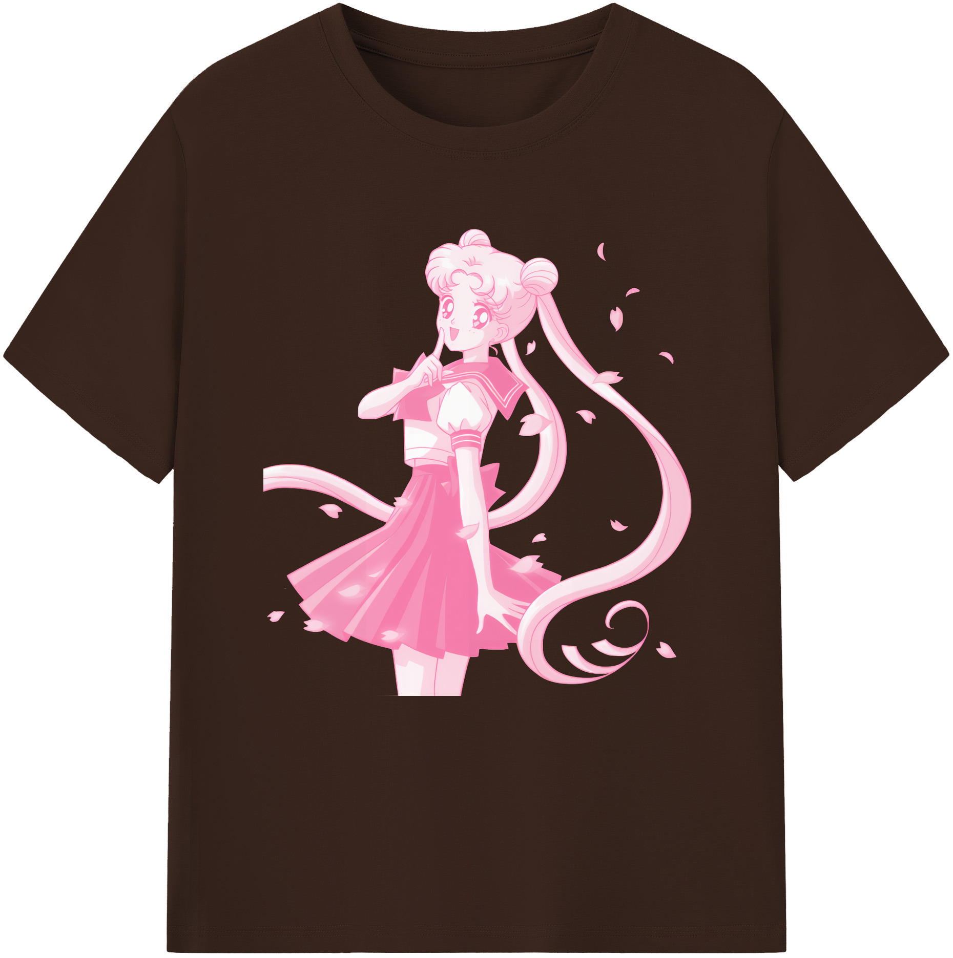 （画像用） 美少女戦士セーラームーン 愛野 美奈子 あいの みなこ Sailor Moon Aino Minako 綿100％半袖Tシャツ（フロントプリント）
