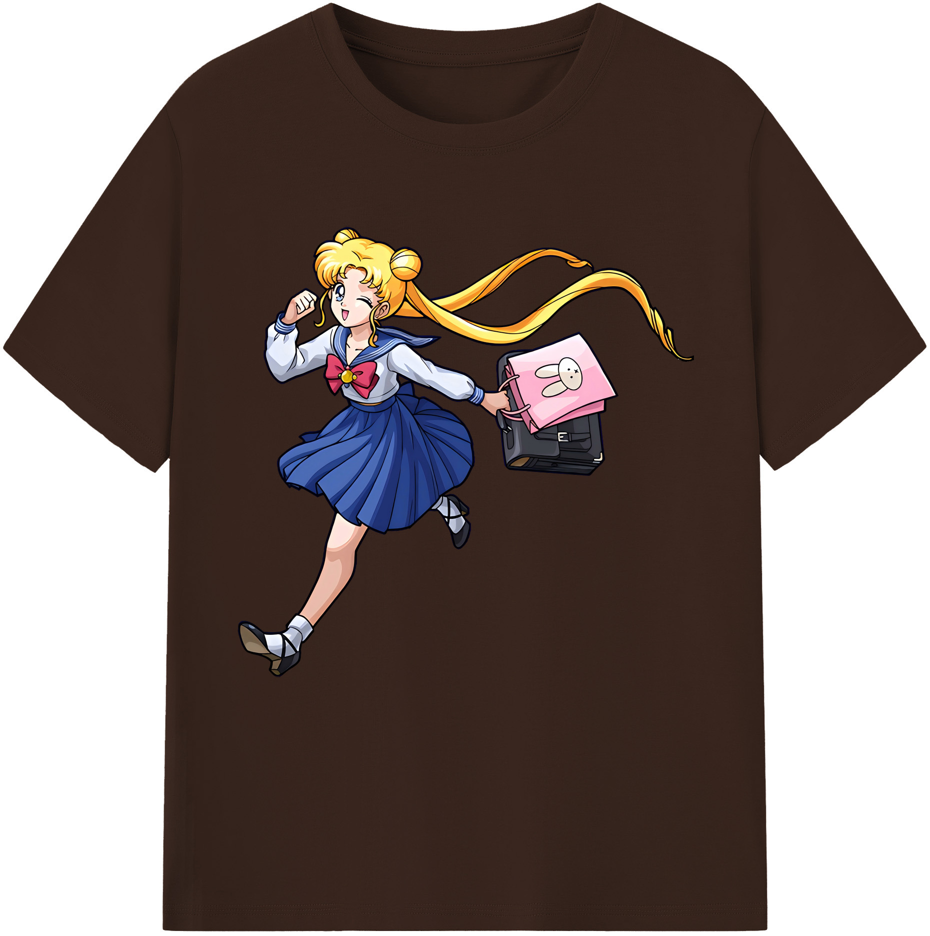 （画像用） 美少女戦士セーラームーン 愛野 美奈子 あいの みなこ Sailor Moon Aino Minako 綿100％半袖Tシャツ（フロントプリント）