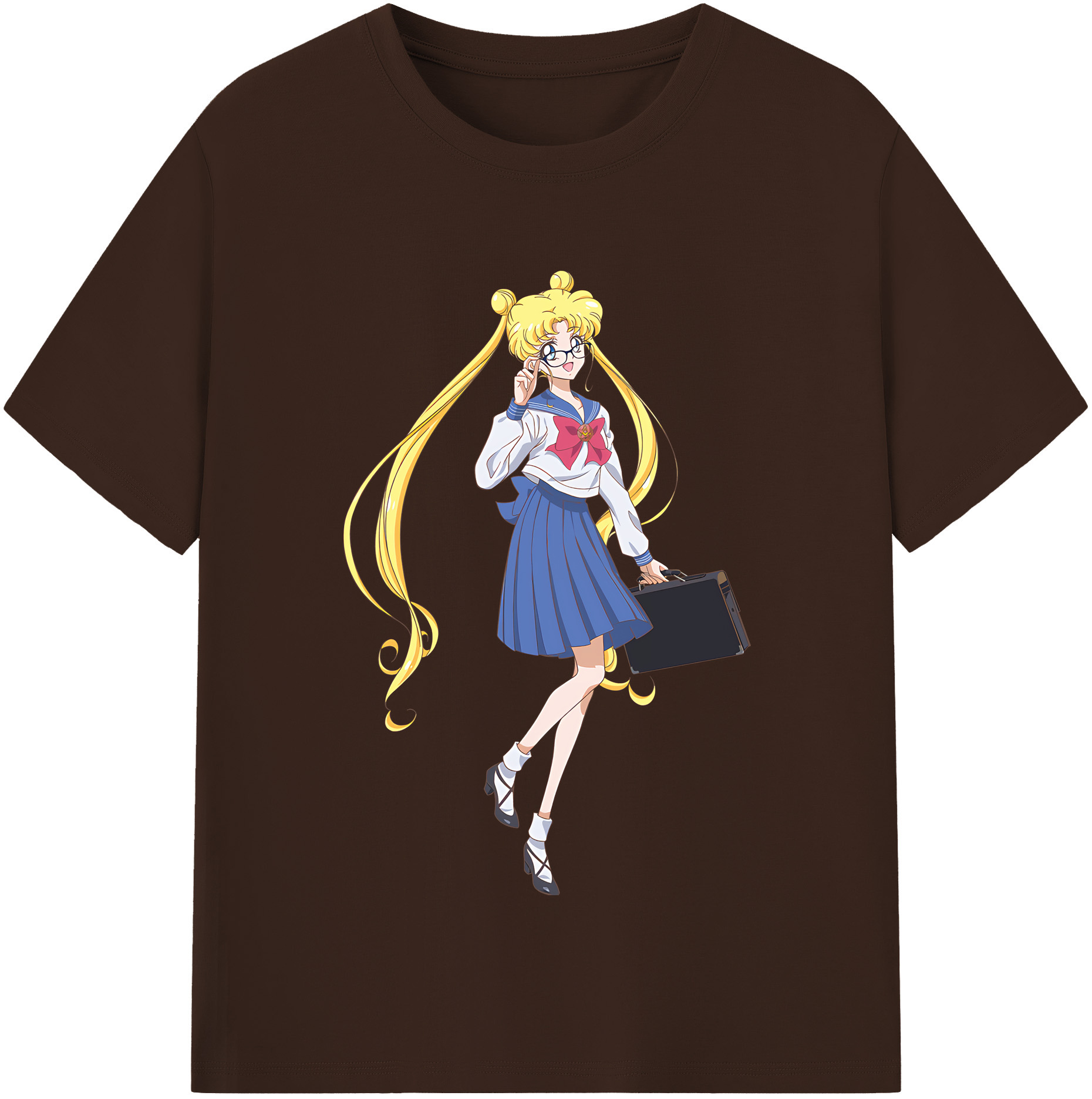 （画像用） 美少女戦士セーラームーン 愛野 美奈子 あいの みなこ Sailor Moon Aino Minako 綿100％半袖Tシャツ（フロントプリント）