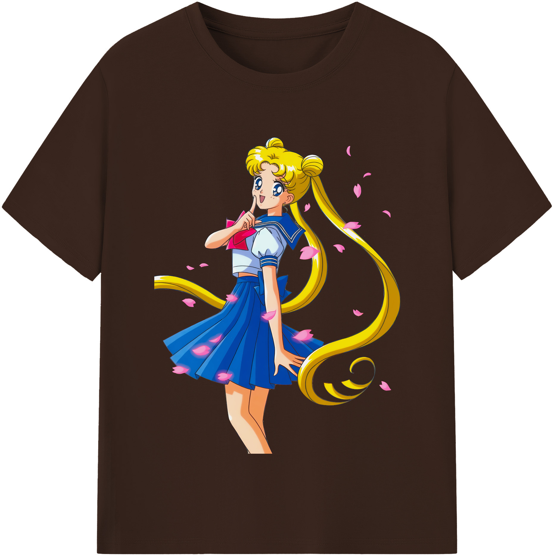 （画像用） 美少女戦士セーラームーン 愛野 美奈子 あいの みなこ Sailor Moon Aino Minako 綿100％半袖Tシャツ（フロントプリント）