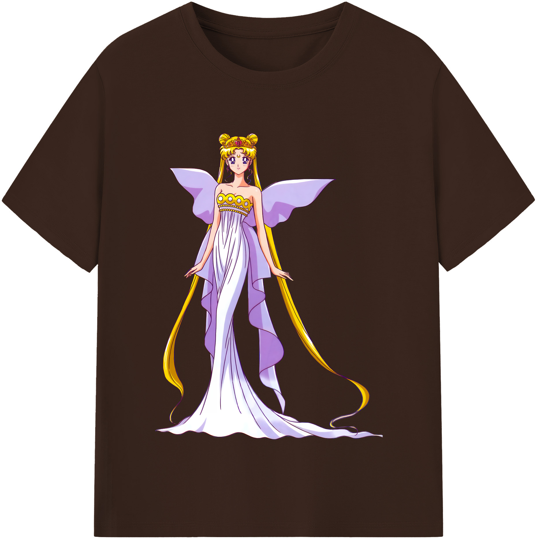 （画像用） 美少女戦士セーラームーン 愛野 美奈子 あいの みなこ Sailor Moon Aino Minako 綿100％半袖Tシャツ（フロントプリント）