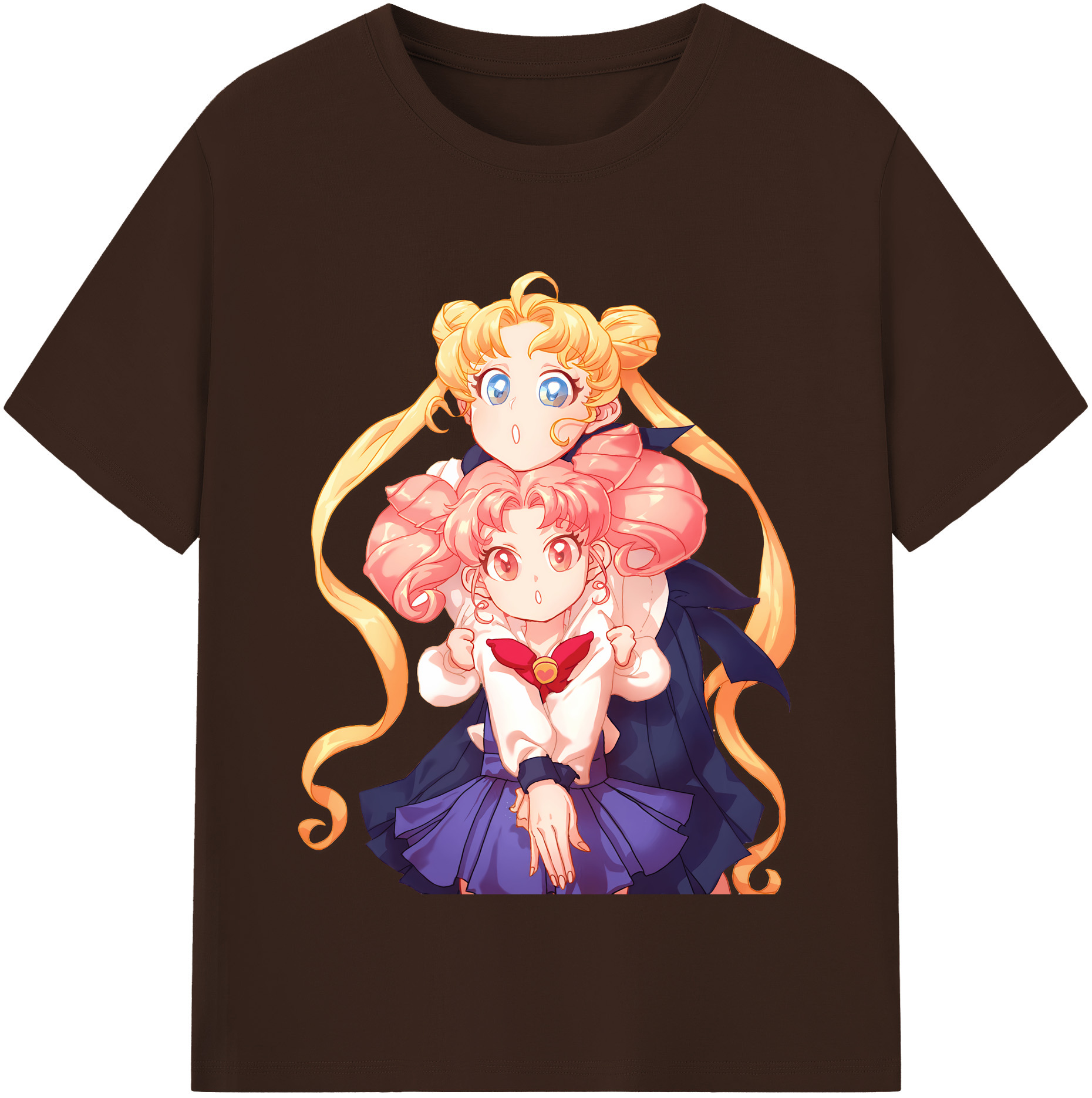 （画像用） 美少女戦士セーラームーン 愛野 美奈子 あいの みなこ Sailor Moon Aino Minako 綿100％半袖Tシャツ（フロントプリント）