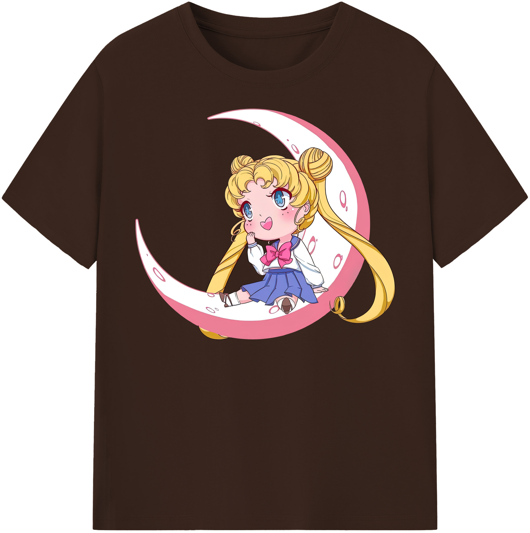 （画像用） 美少女戦士セーラームーン 愛野 美奈子 あいの みなこ Sailor Moon Aino Minako 綿100％半袖Tシャツ（フロントプリント）