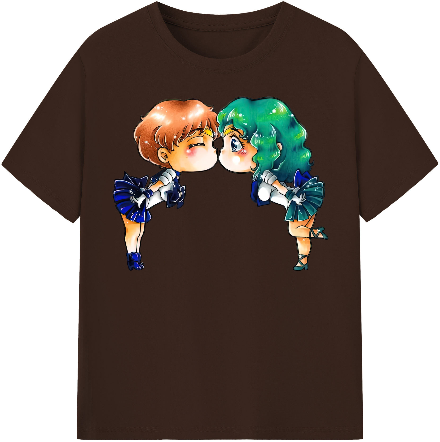 （画像用） 美少女戦士セーラームーン 天王はるか Sailor Moon Tenoh Haruka 綿100％半袖Tシャツ（フロントプリント）