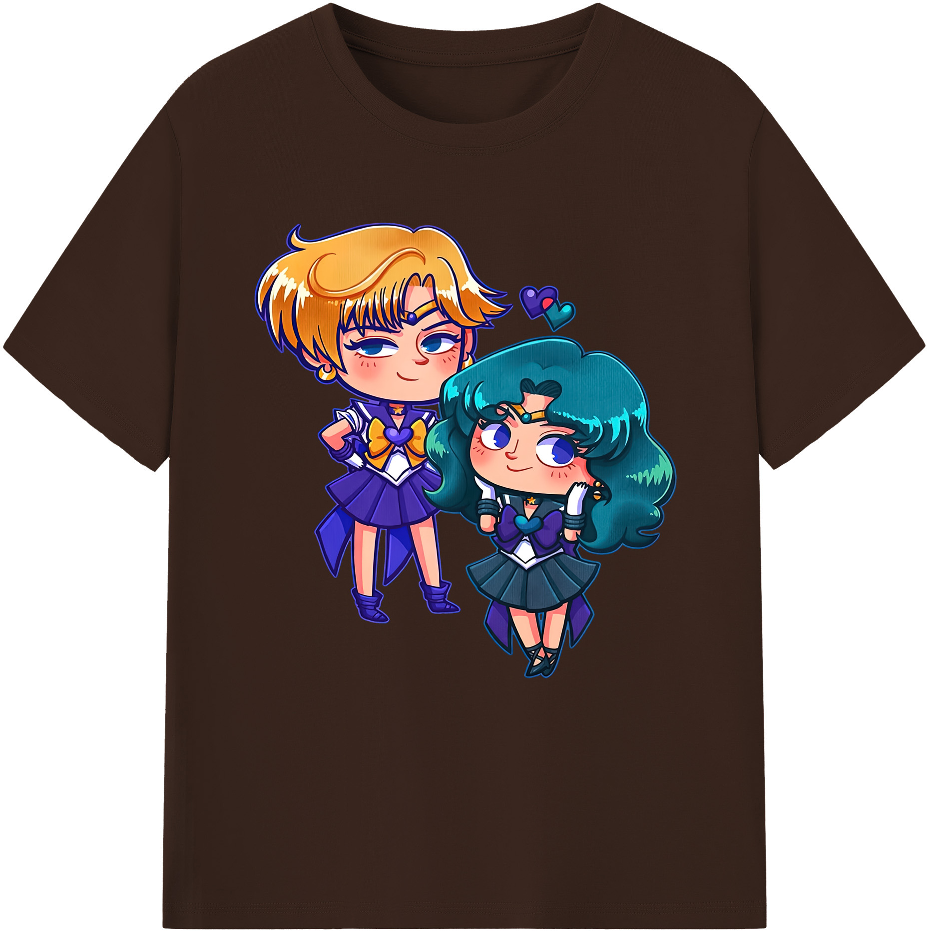 （画像用） 美少女戦士セーラームーン 天王はるか Sailor Moon Tenoh Haruka 綿100％半袖Tシャツ（フロントプリント）