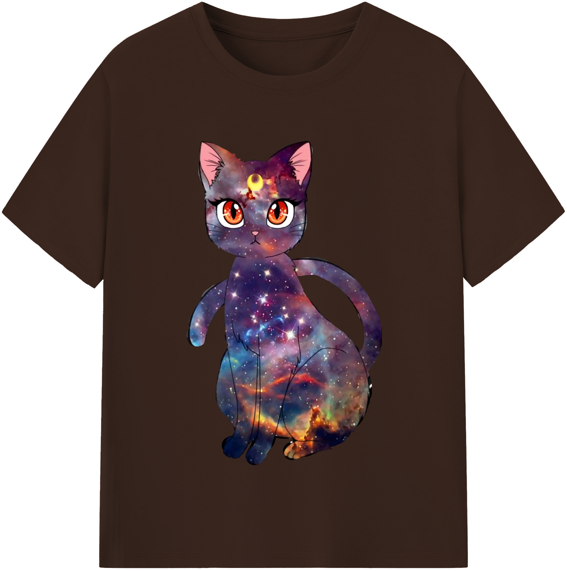 （画像用） 美少女戦士セーラームーン Sailor Moon 綿100％半袖Tシャツ（フロントプリント）