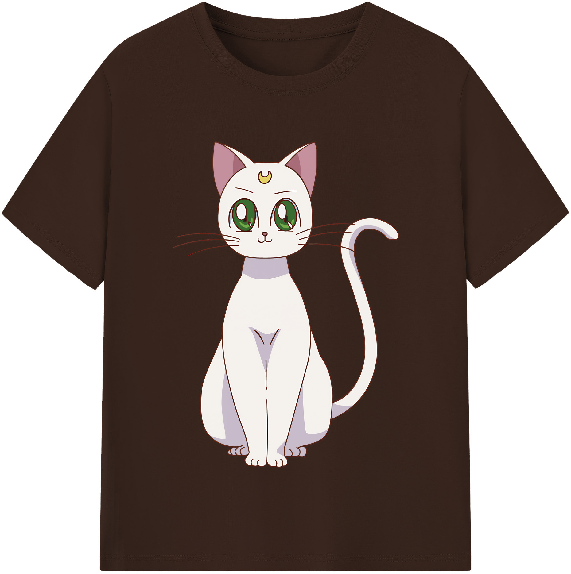 （画像用） 美少女戦士セーラームーン Sailor Moon 綿100％半袖Tシャツ（フロントプリント）