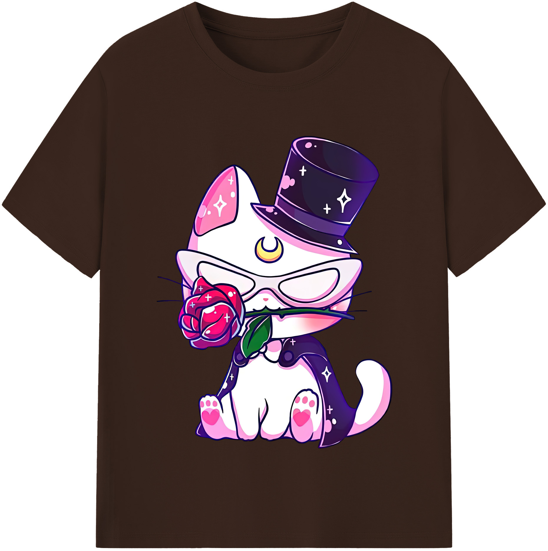 （画像用） 美少女戦士セーラームーン Sailor Moon 綿100％半袖Tシャツ（フロントプリント）