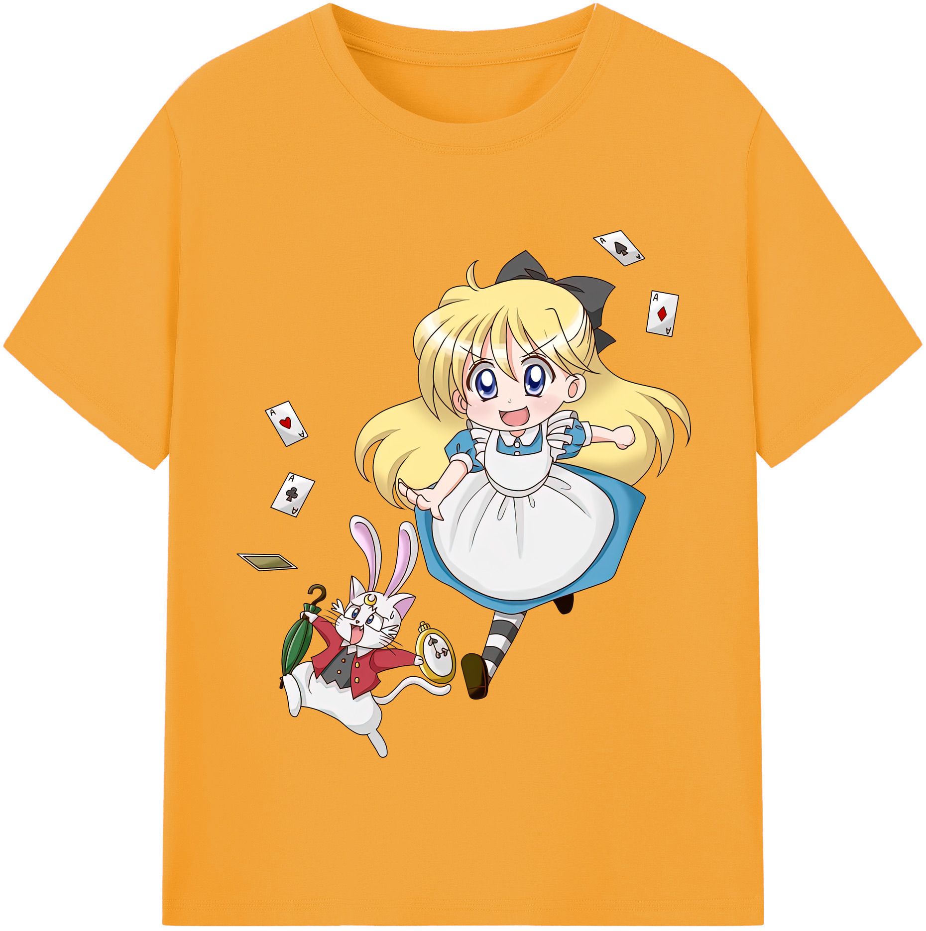 （画像用） 美少女戦士セーラームーン 愛野 美奈子 あいの みなこ Sailor Moon Aino Minako 綿100％半袖Tシャツ（フロントプリント）