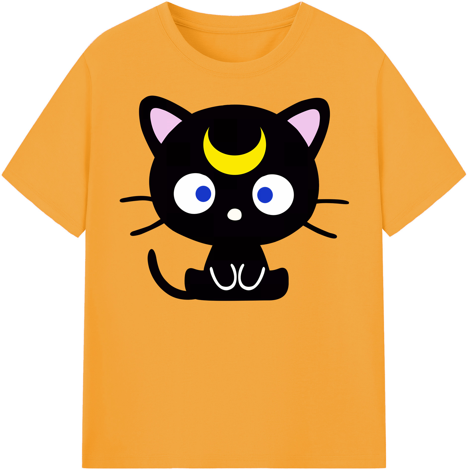（画像用） 美少女戦士セーラームーン Sailor Moon 綿100％半袖Tシャツ（フロントプリント）