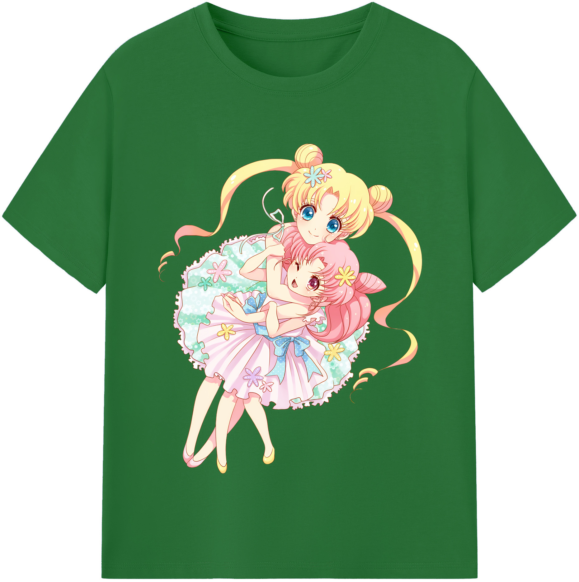 （画像用） 美少女戦士セーラームーン 愛野 美奈子 あいの みなこ Sailor Moon Aino Minako 綿100％半袖Tシャツ（フロントプリント）